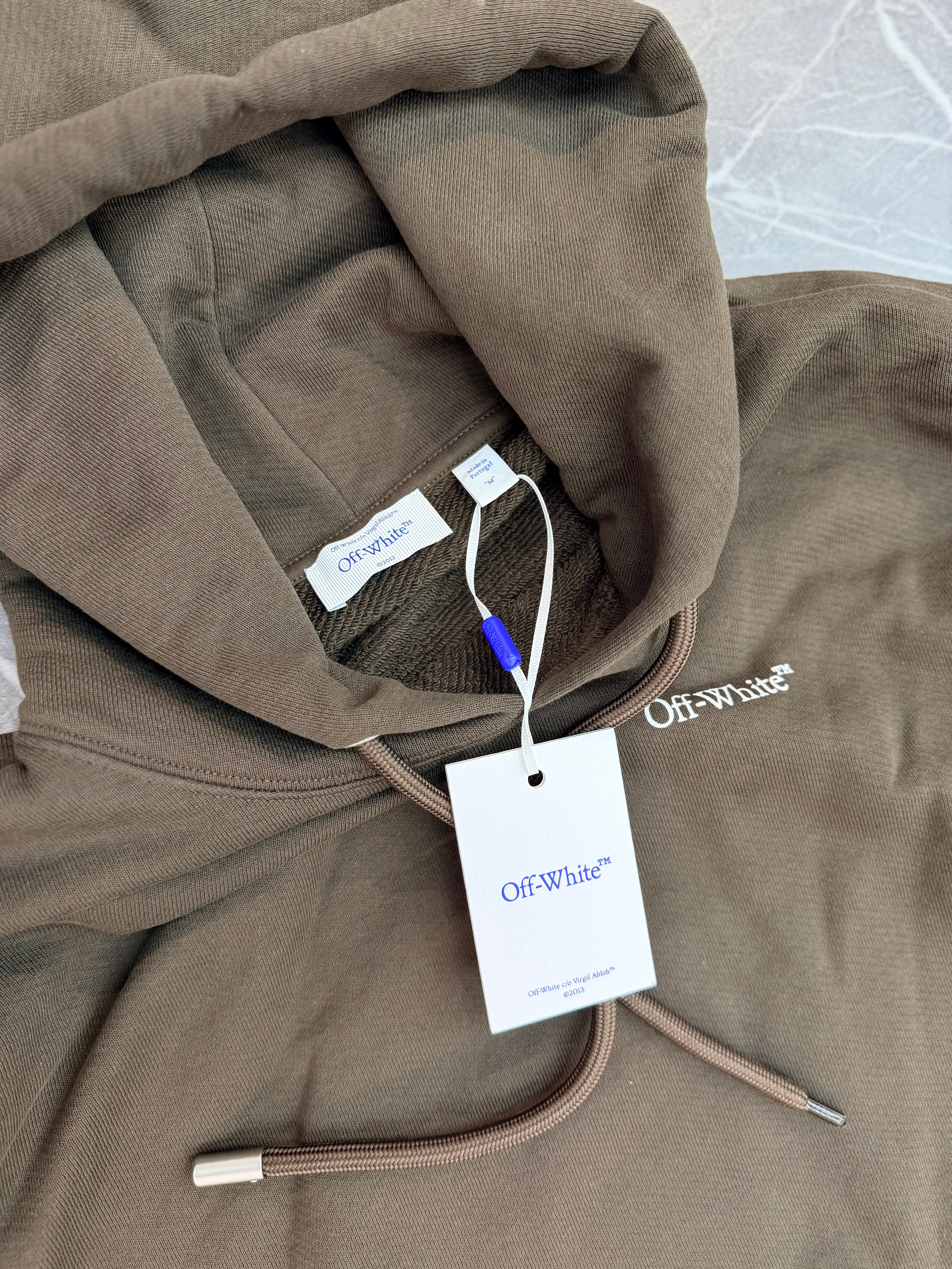 Off-White Hoodie “Brown”