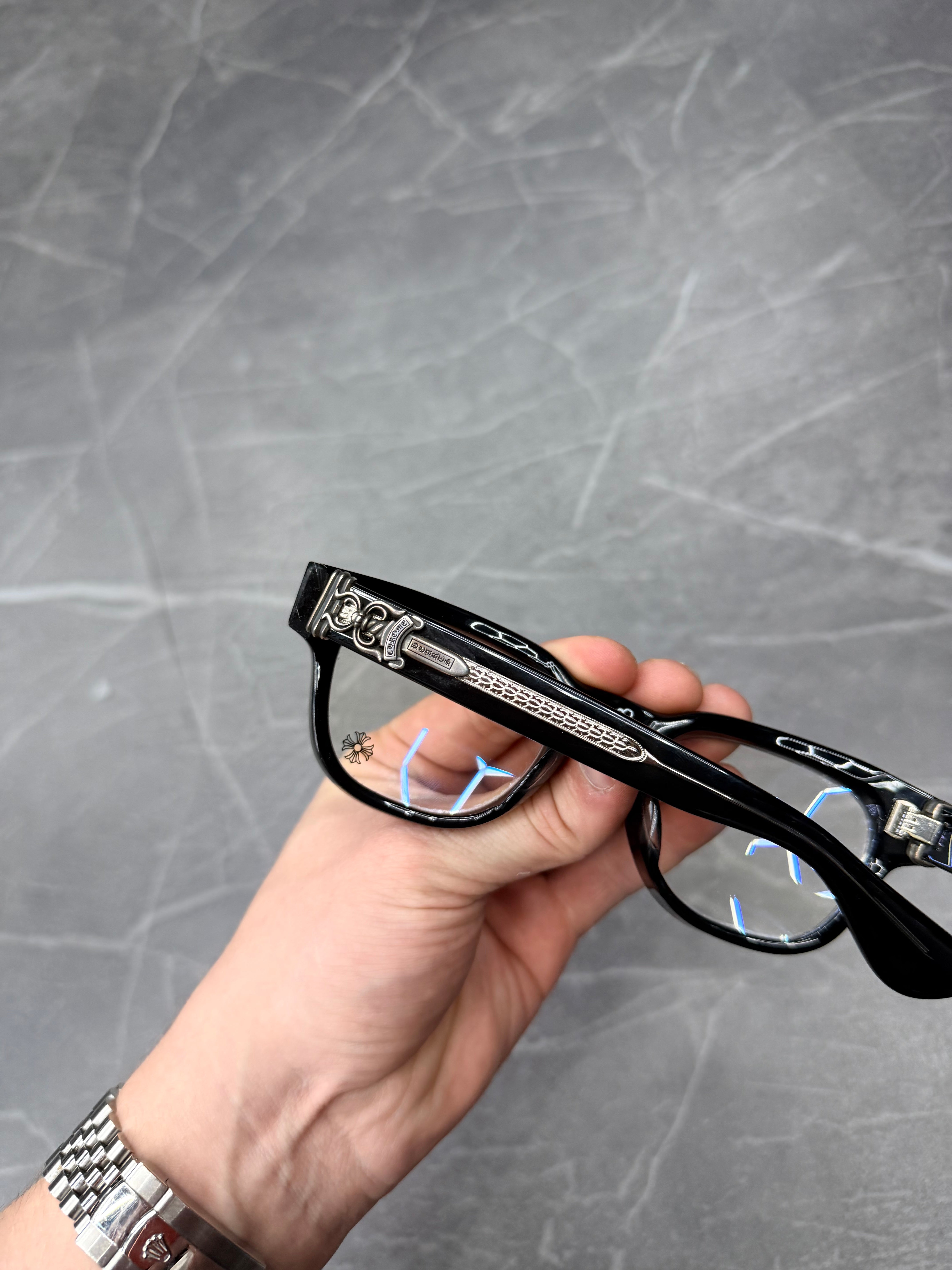 Chrome Hearts Cuntvoluted Glasses Black