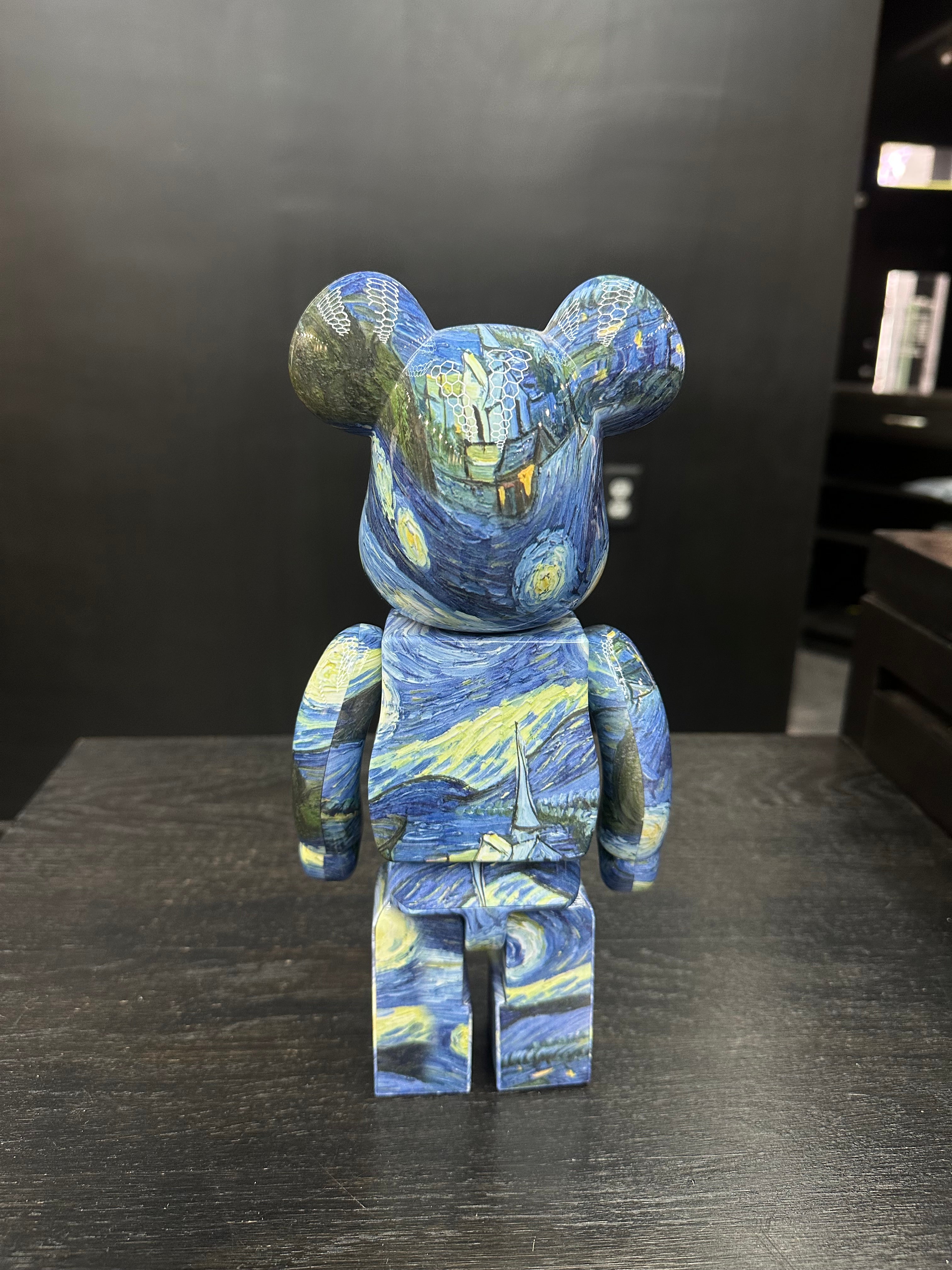 BearBrick 400% Van Gogh Starry Night