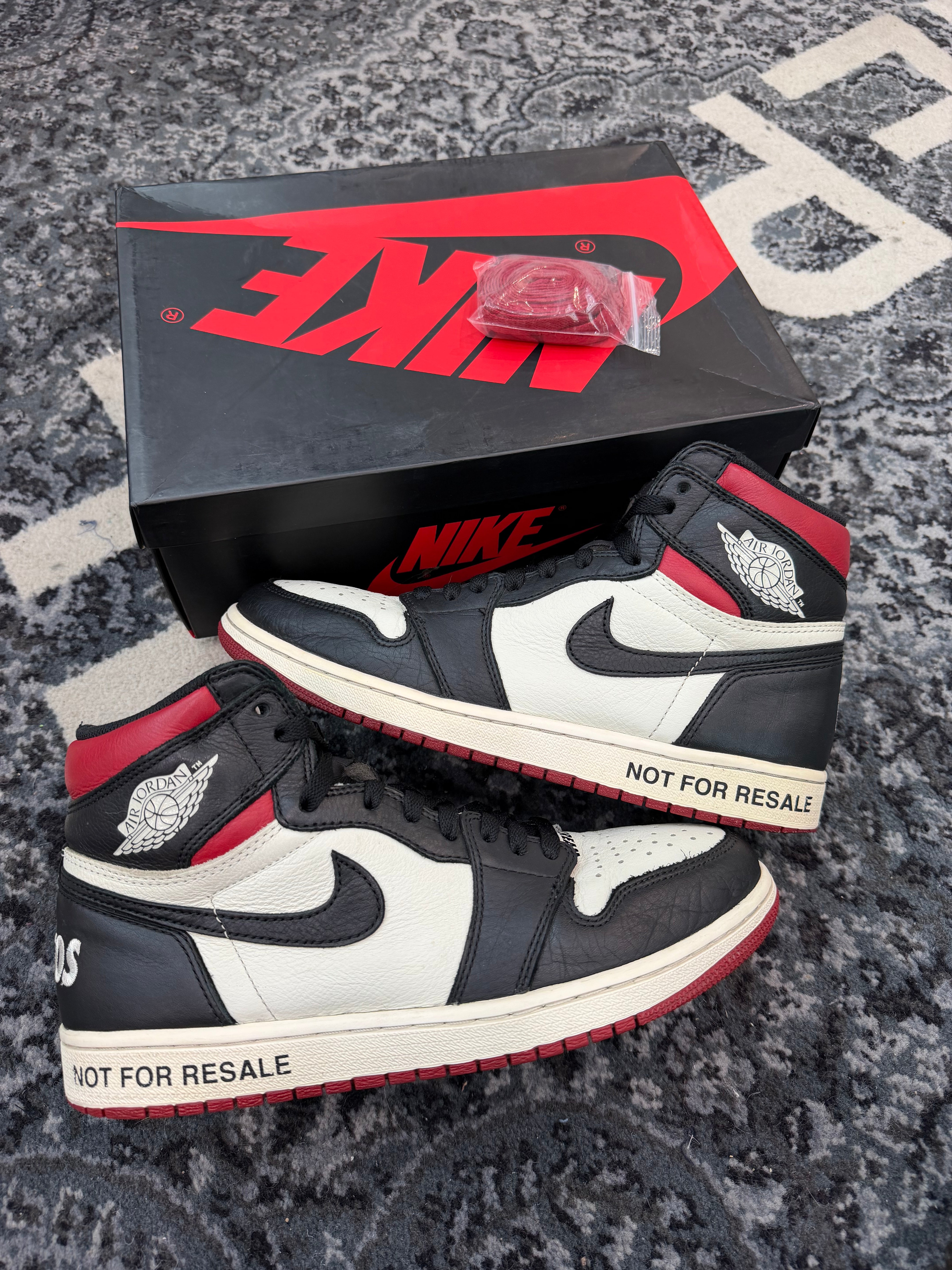 Jordan 1 High “Bred Not For Resale”