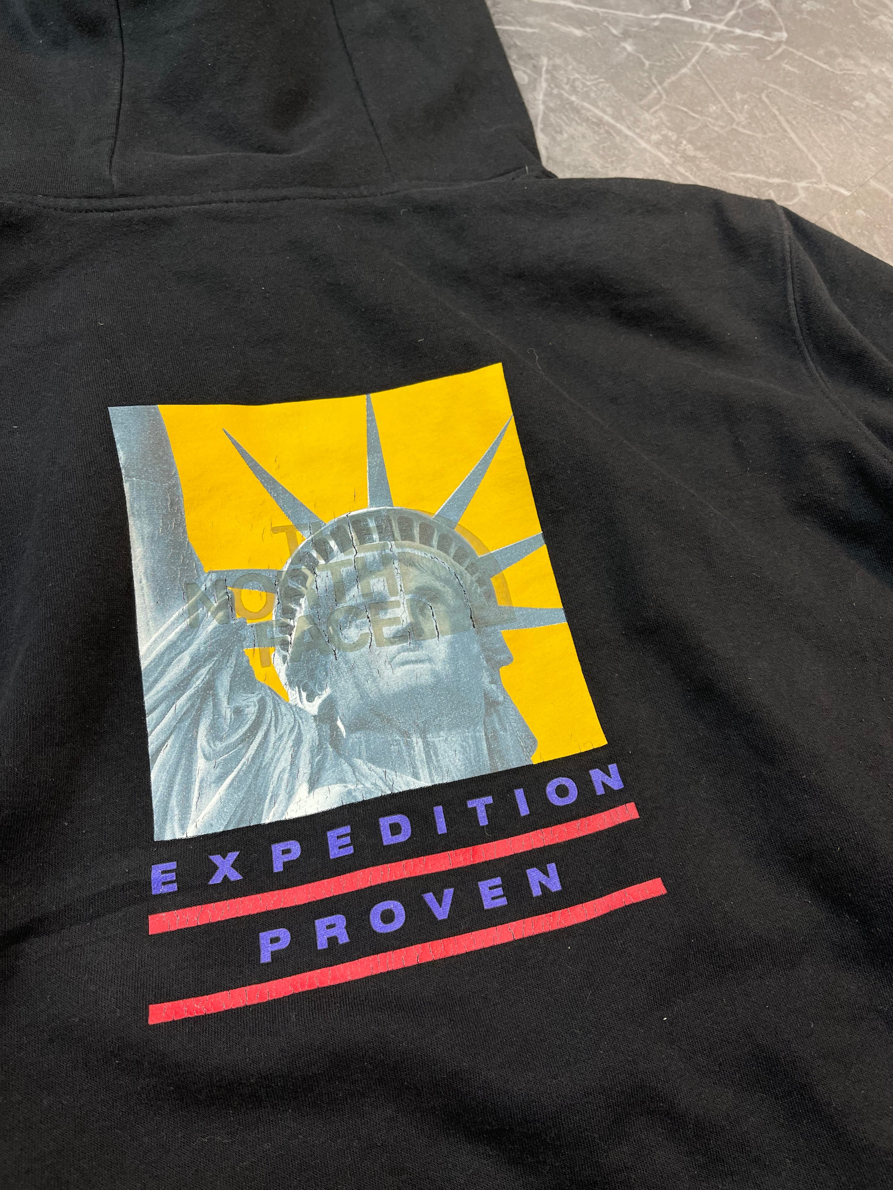 Supreme x The North Face Statue of Liberty Hoodie “Black”