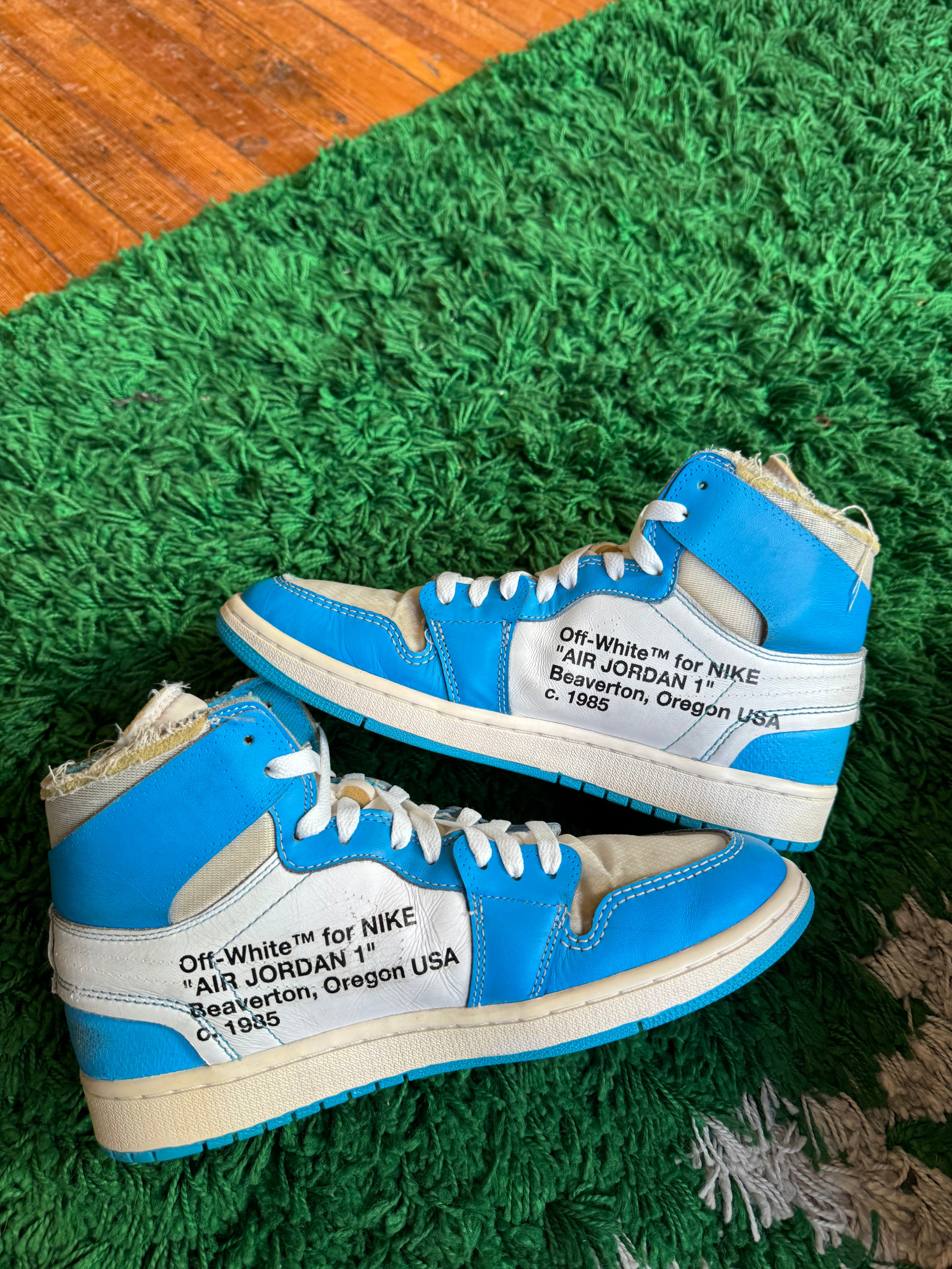 Jordan 1 High x Off White “UNC”