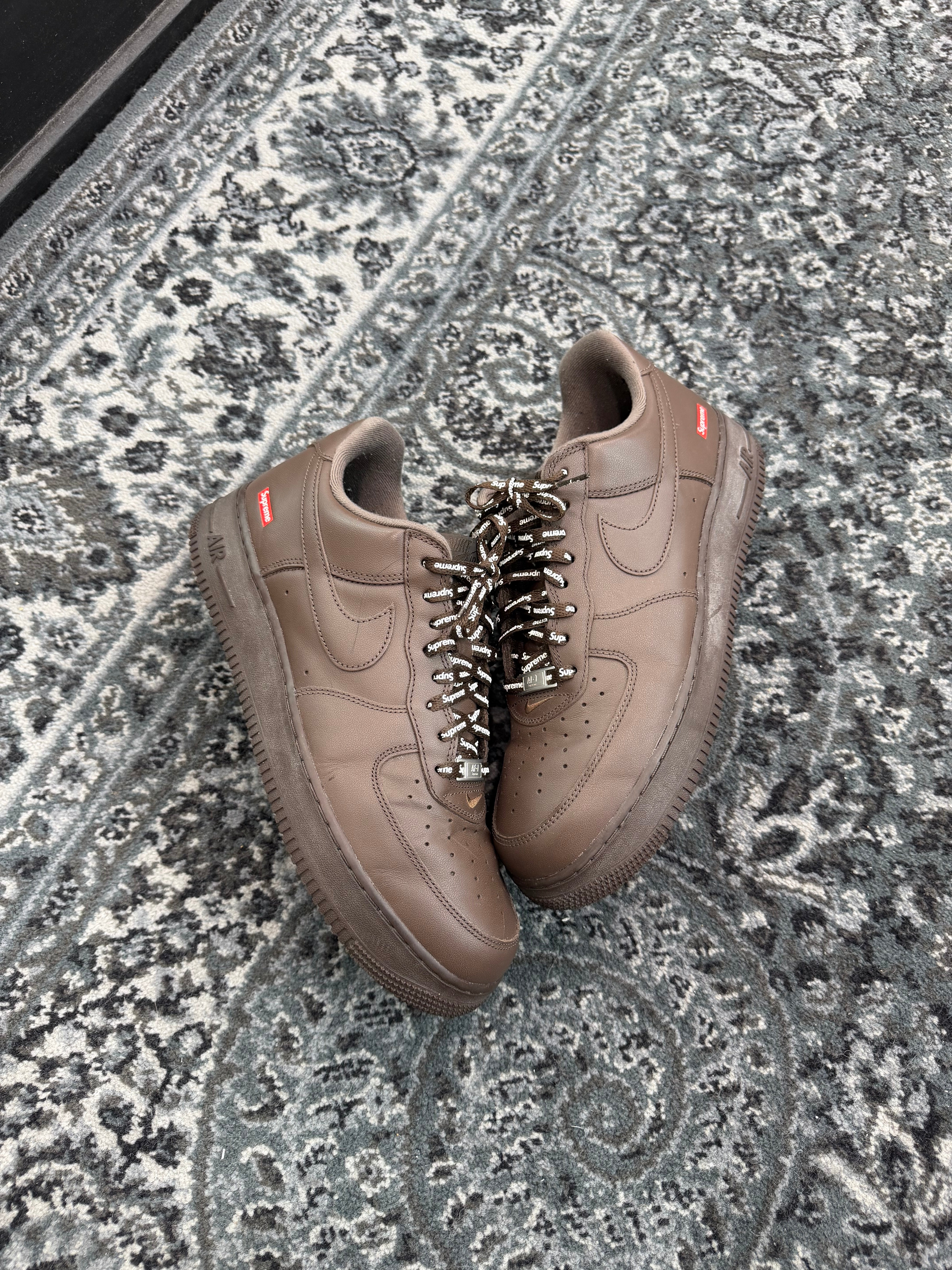 Air Force 1 x Supreme “Baroque Brown”