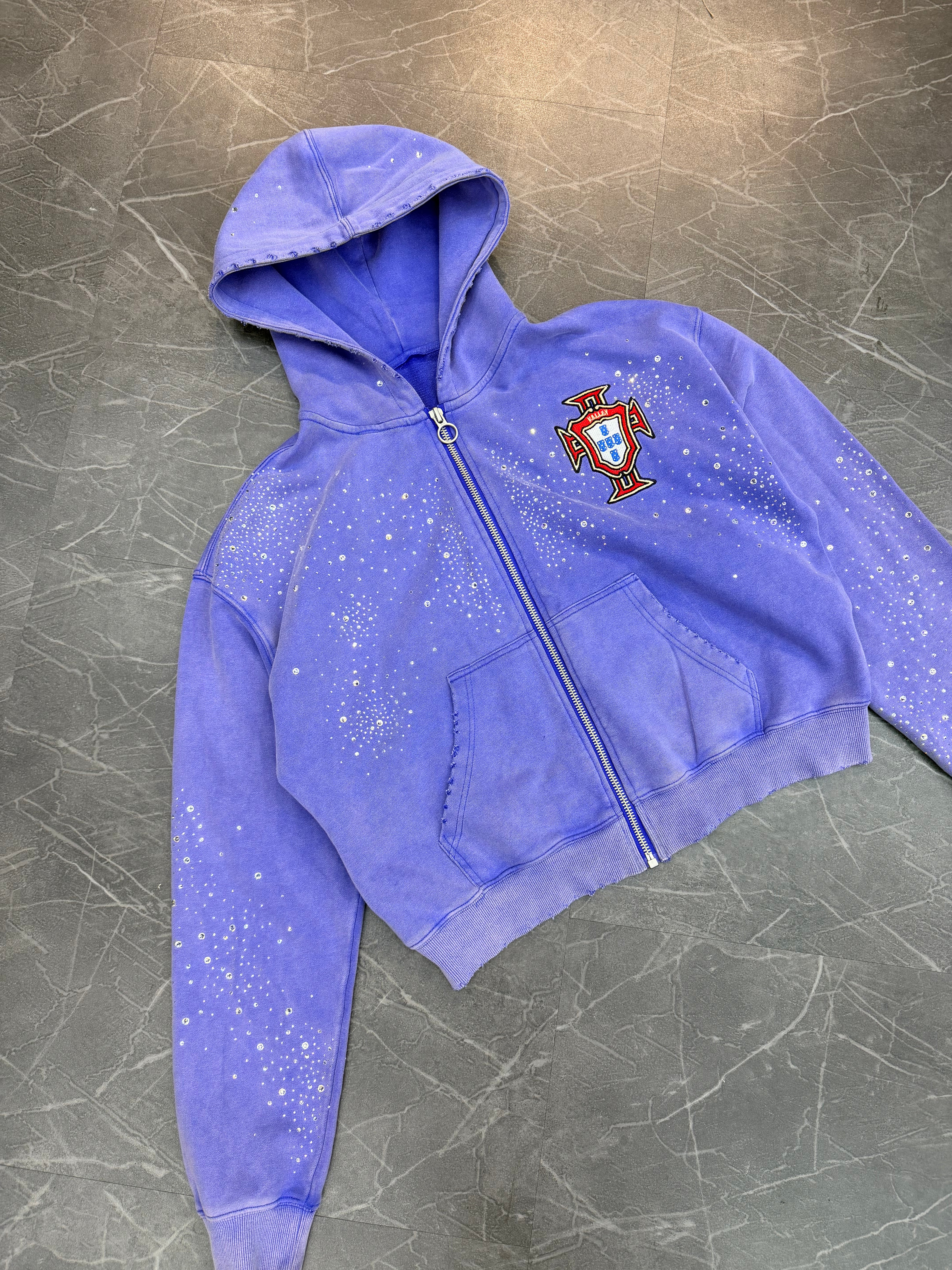 Vale Forever Sea Cluster Zip Up