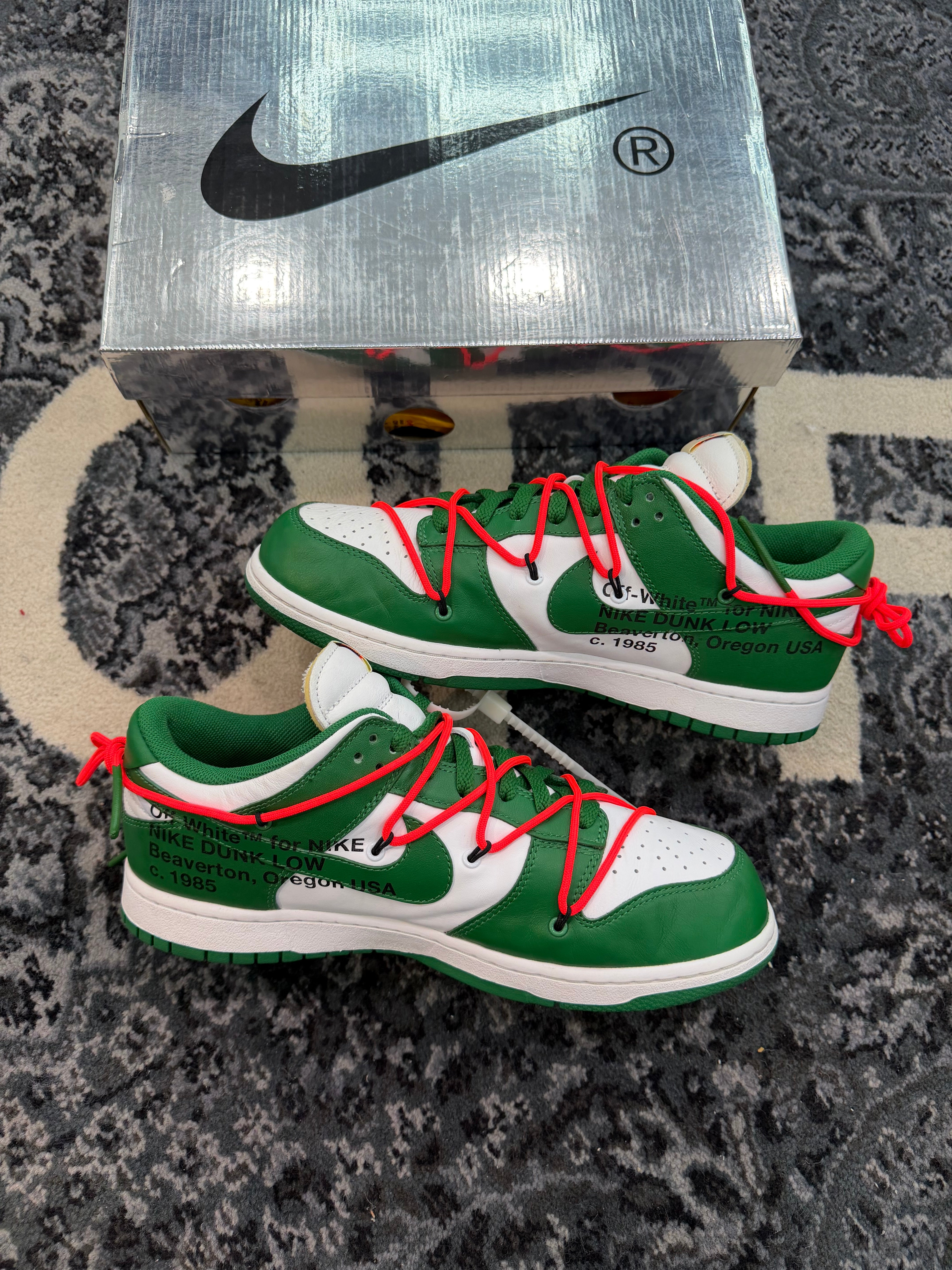 Nike Dunk Low Off White “Pine Green”