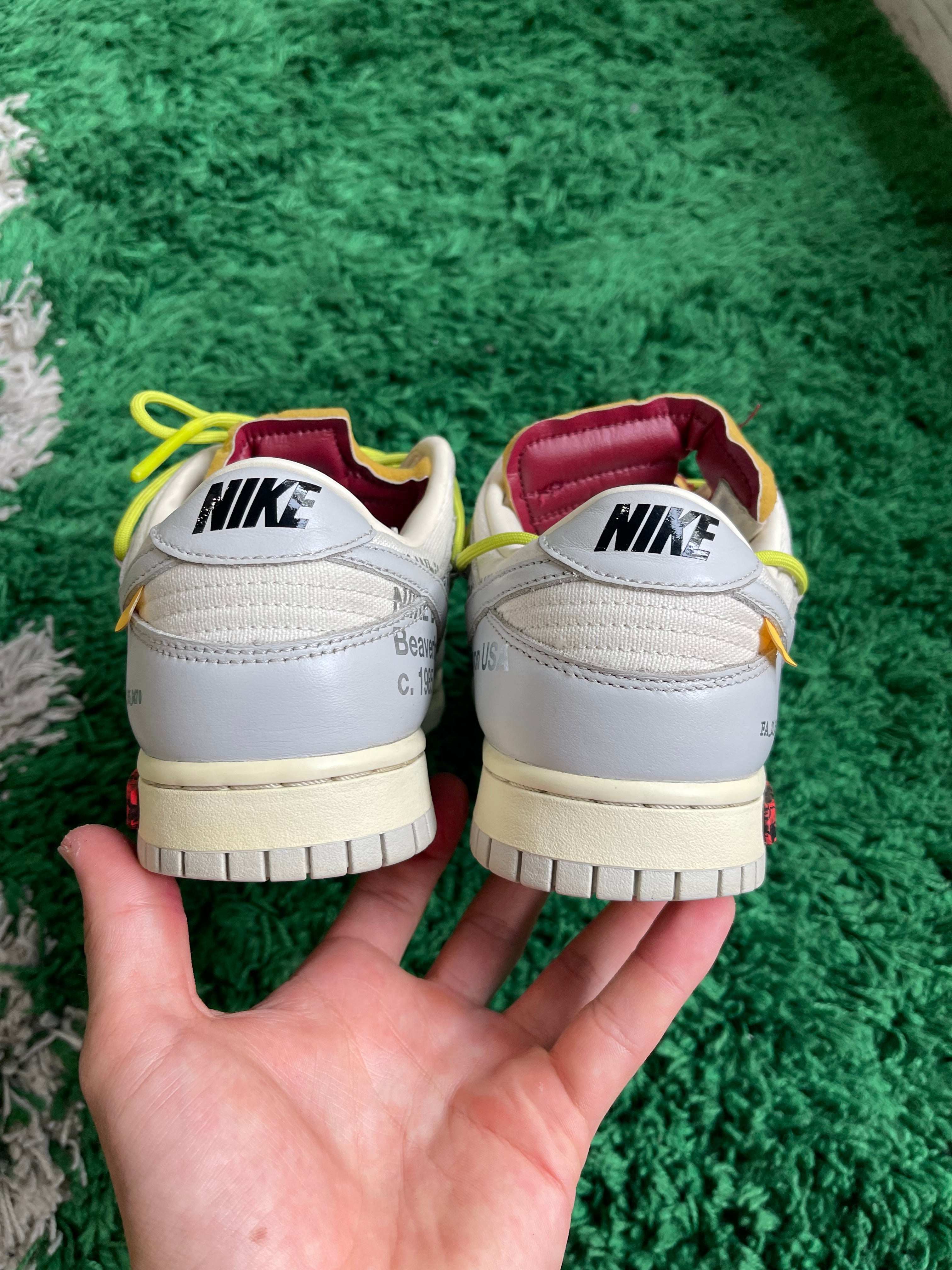 Nike Dunk Low x Off White “Lot 08 of 50”