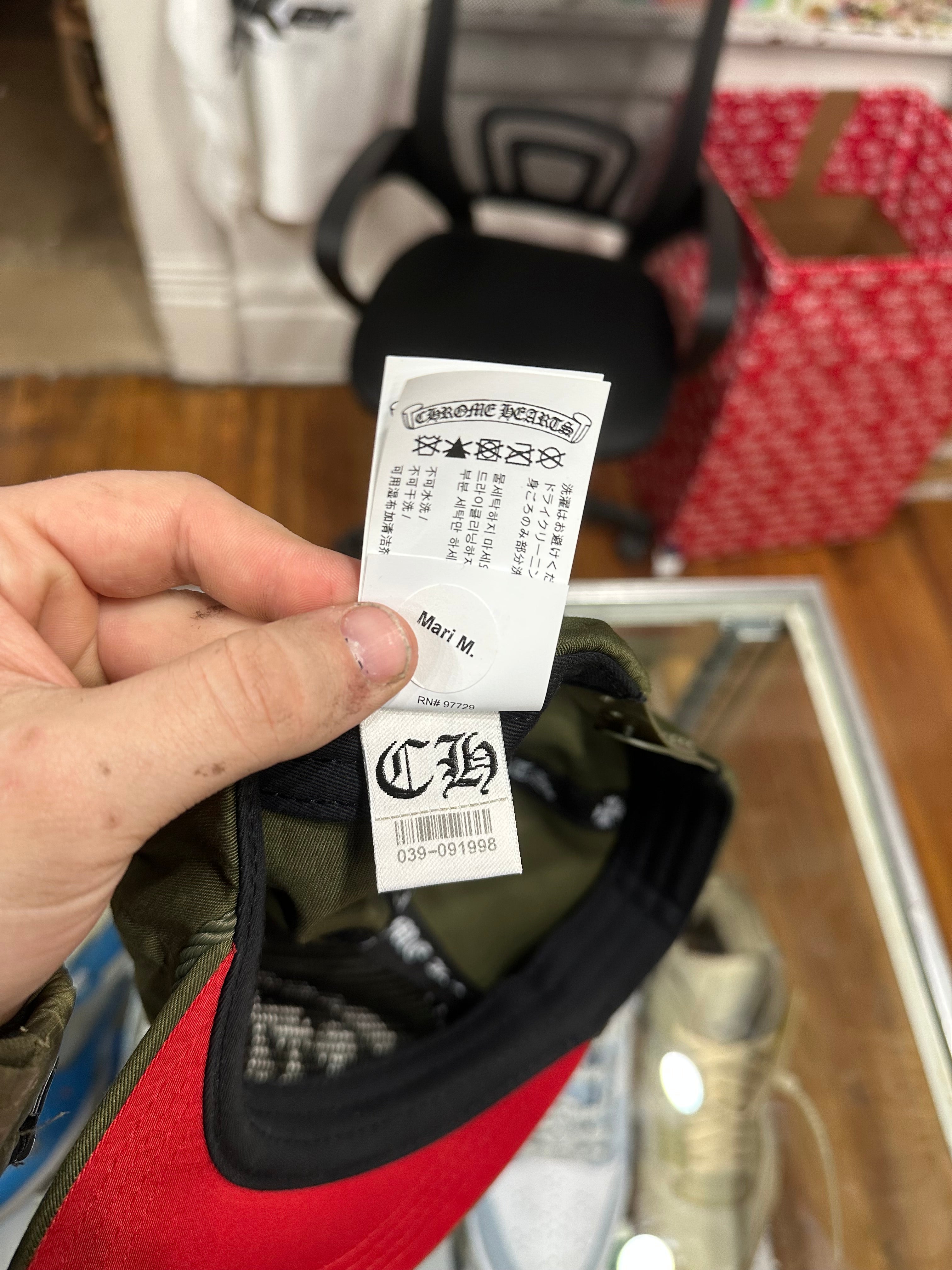 Chrome Hearts Gas Station Hat Army Green