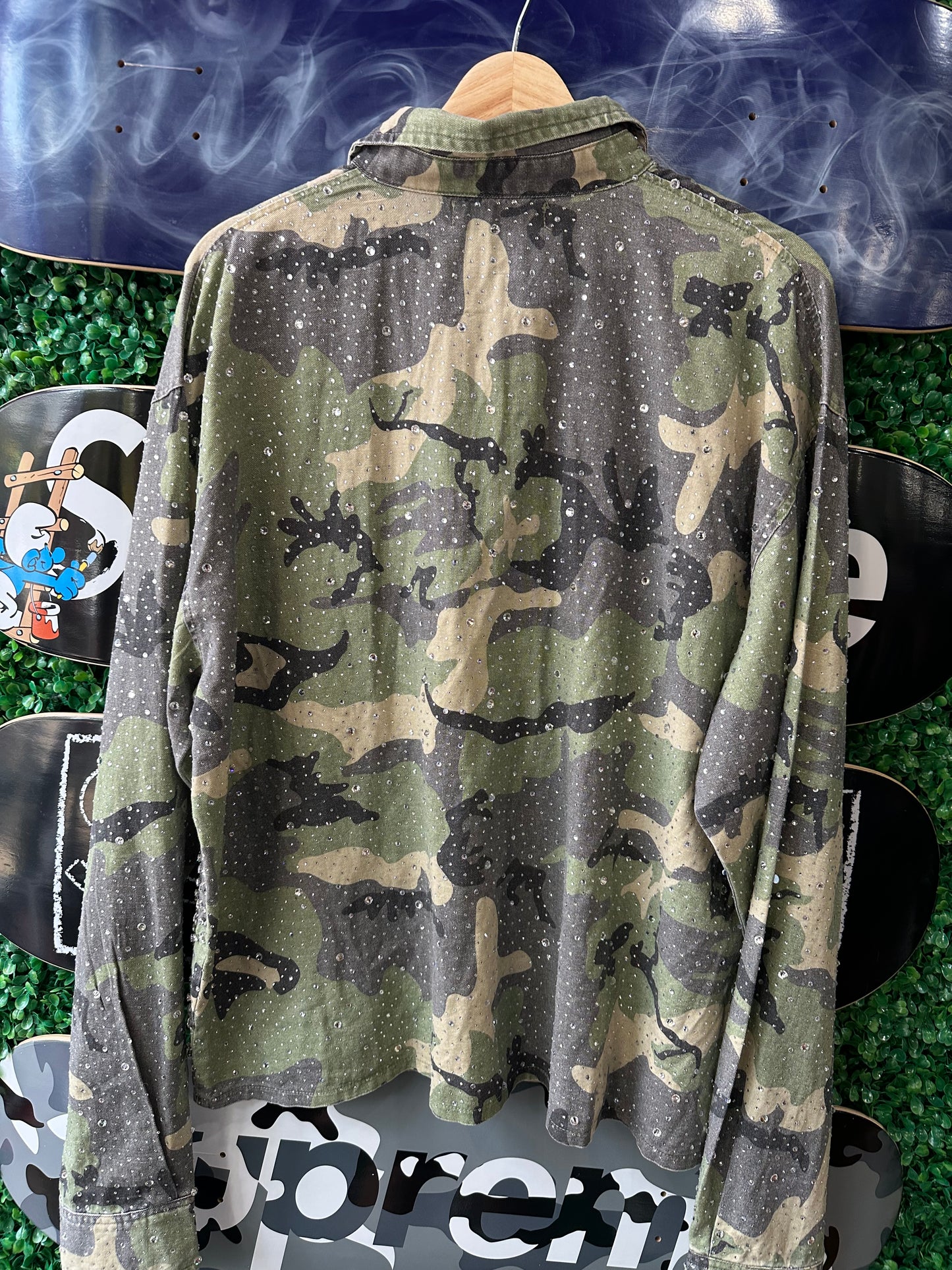 Vale Forever “Soulja Button Up Shirt Camo”