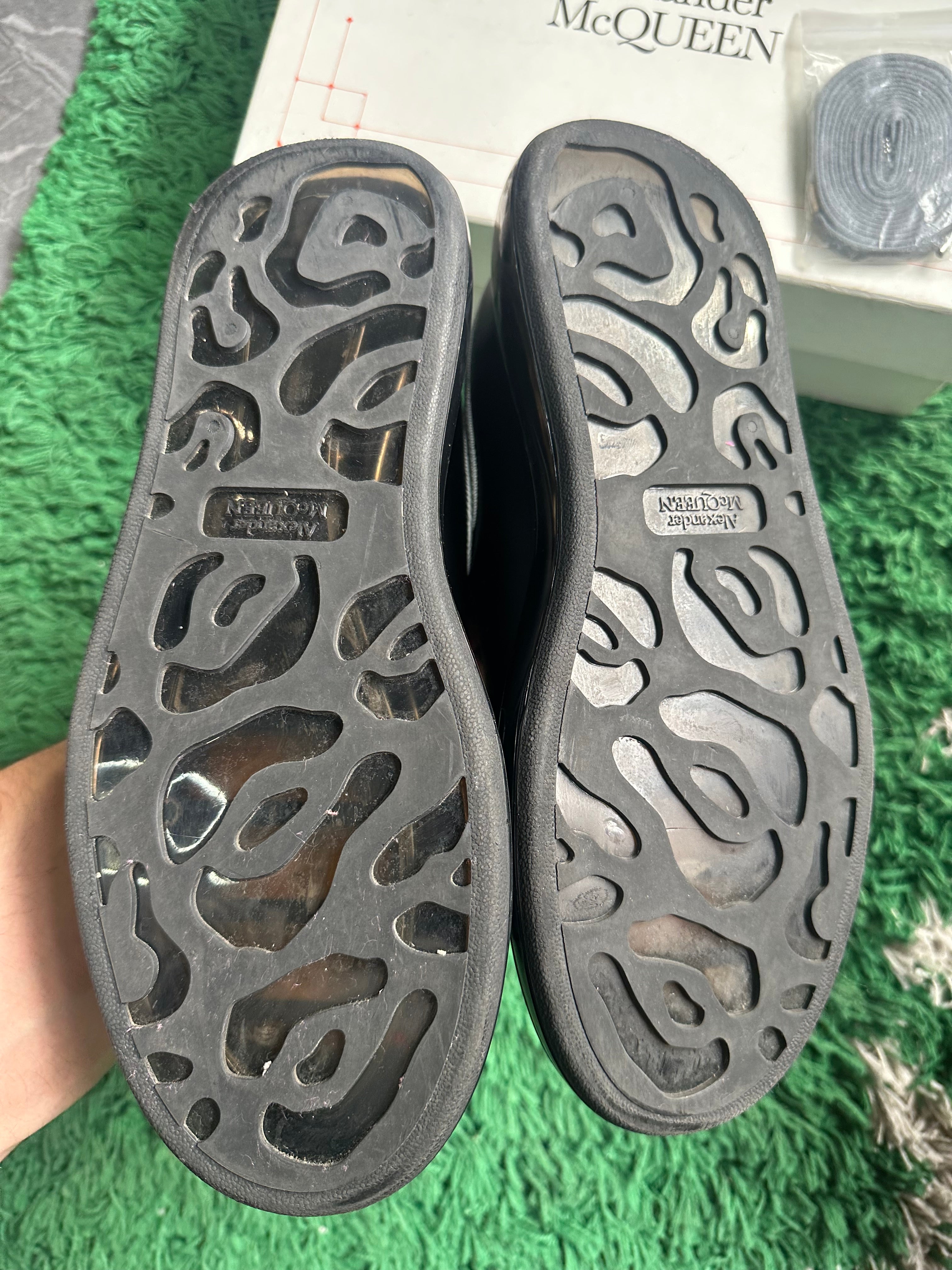 Alexander Mcqueen Sneaker Low “Black Silver”