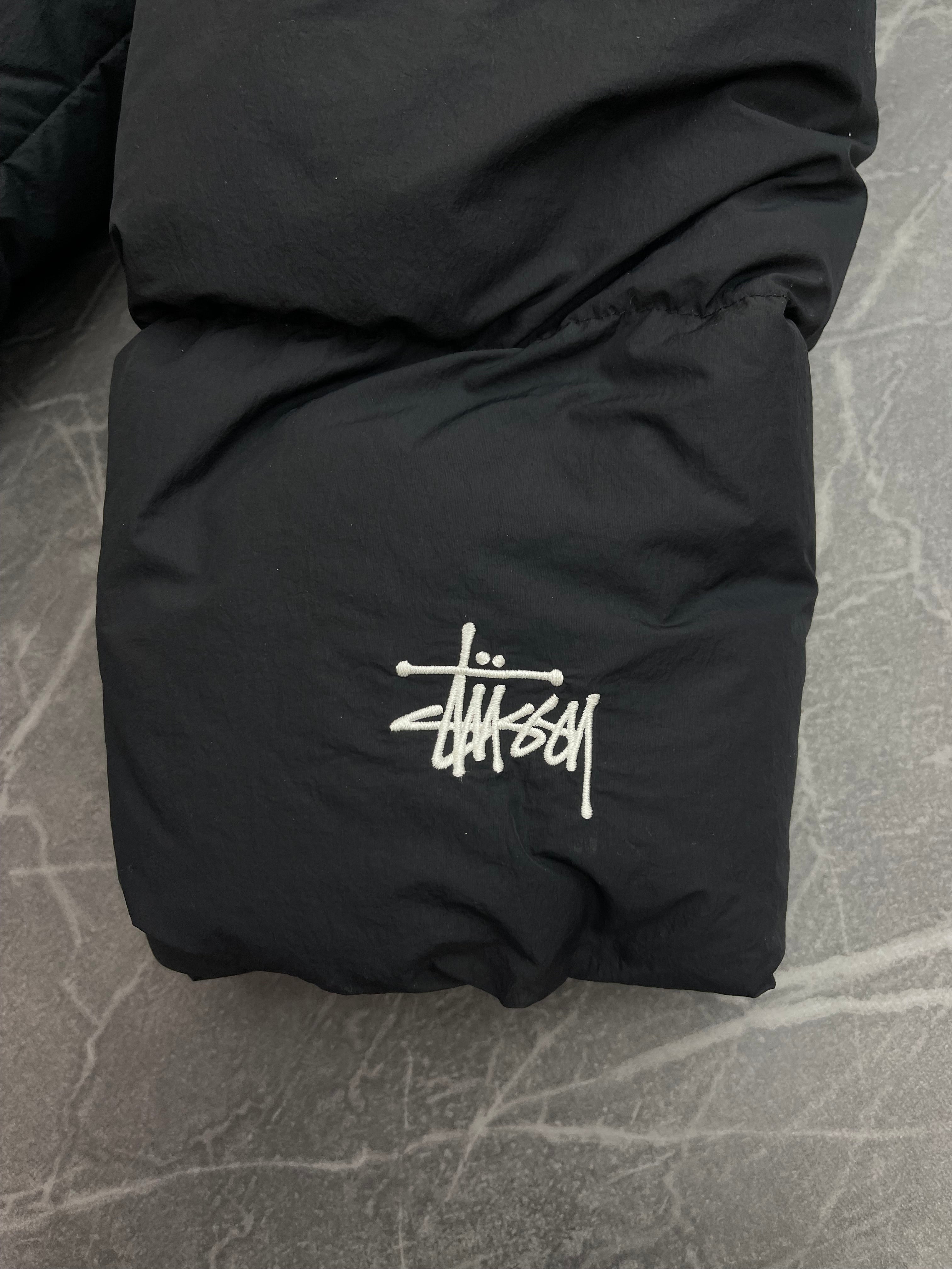 Stussy Nylon Down Puffer “Black”