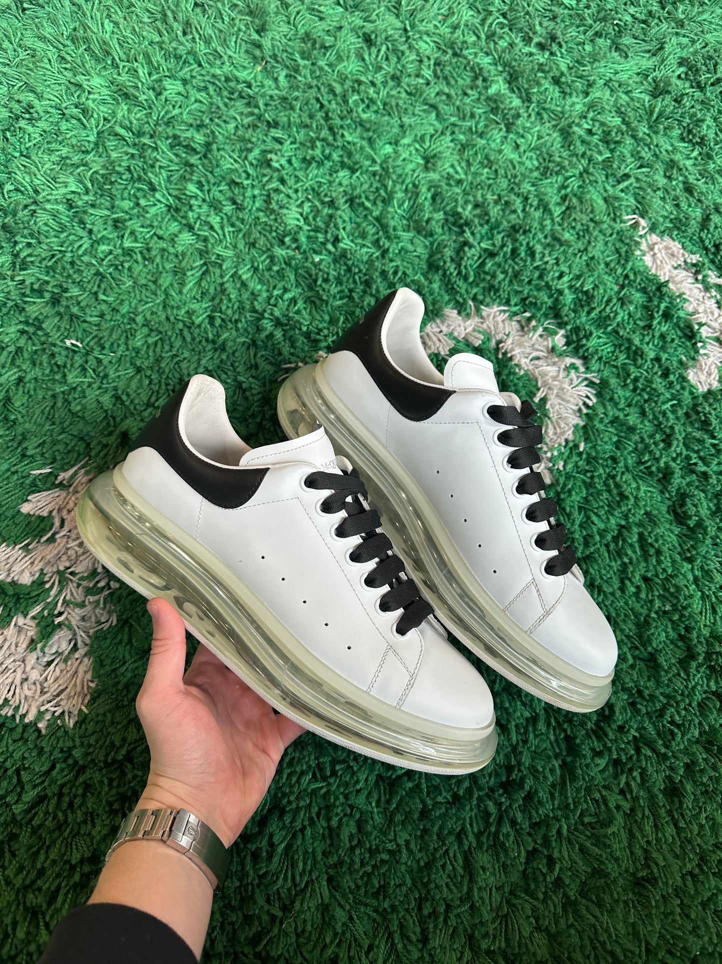Alexander McQueen “Clear Midsole”