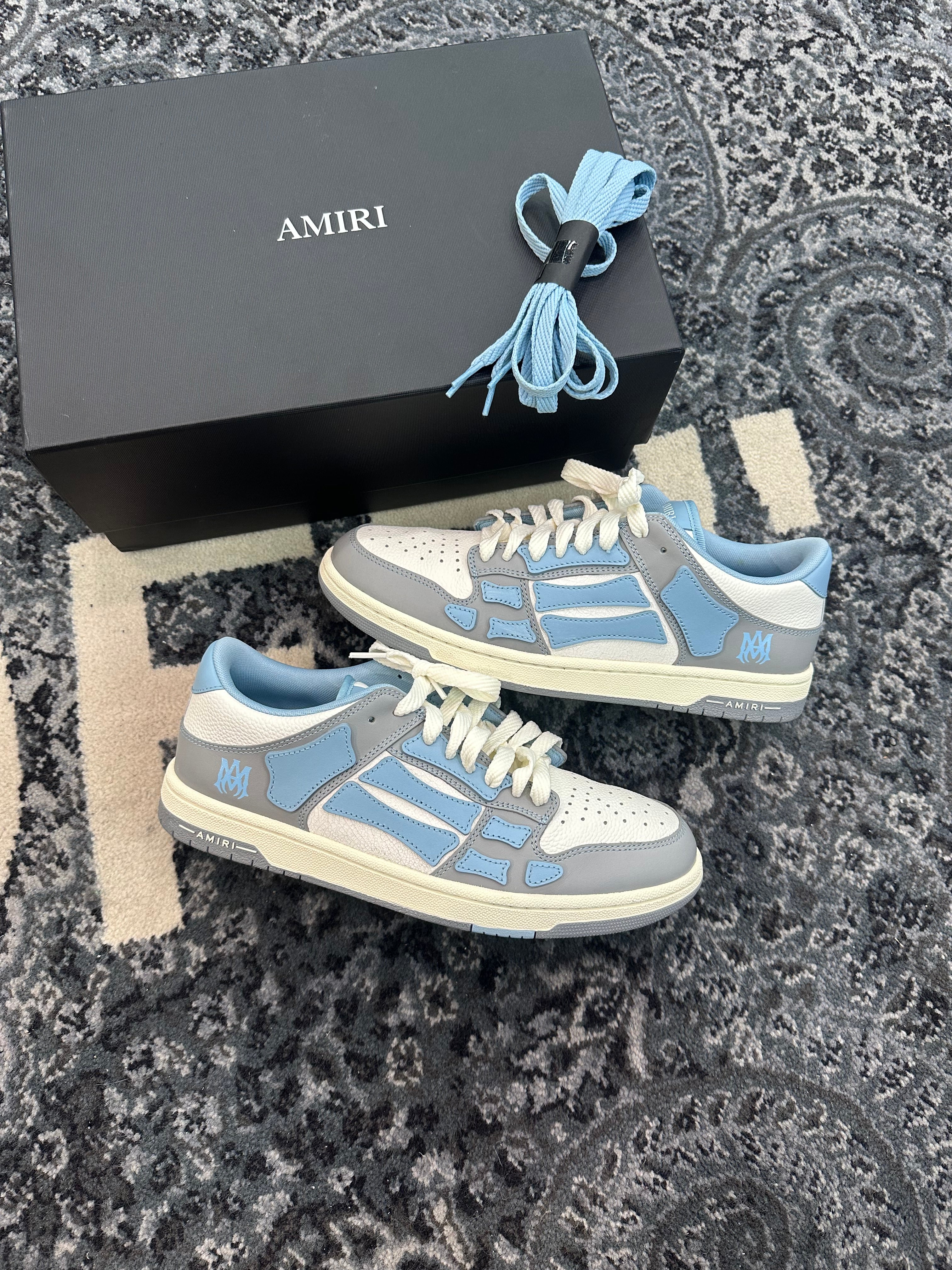 Amiri Bone Low “Blue Grey”
