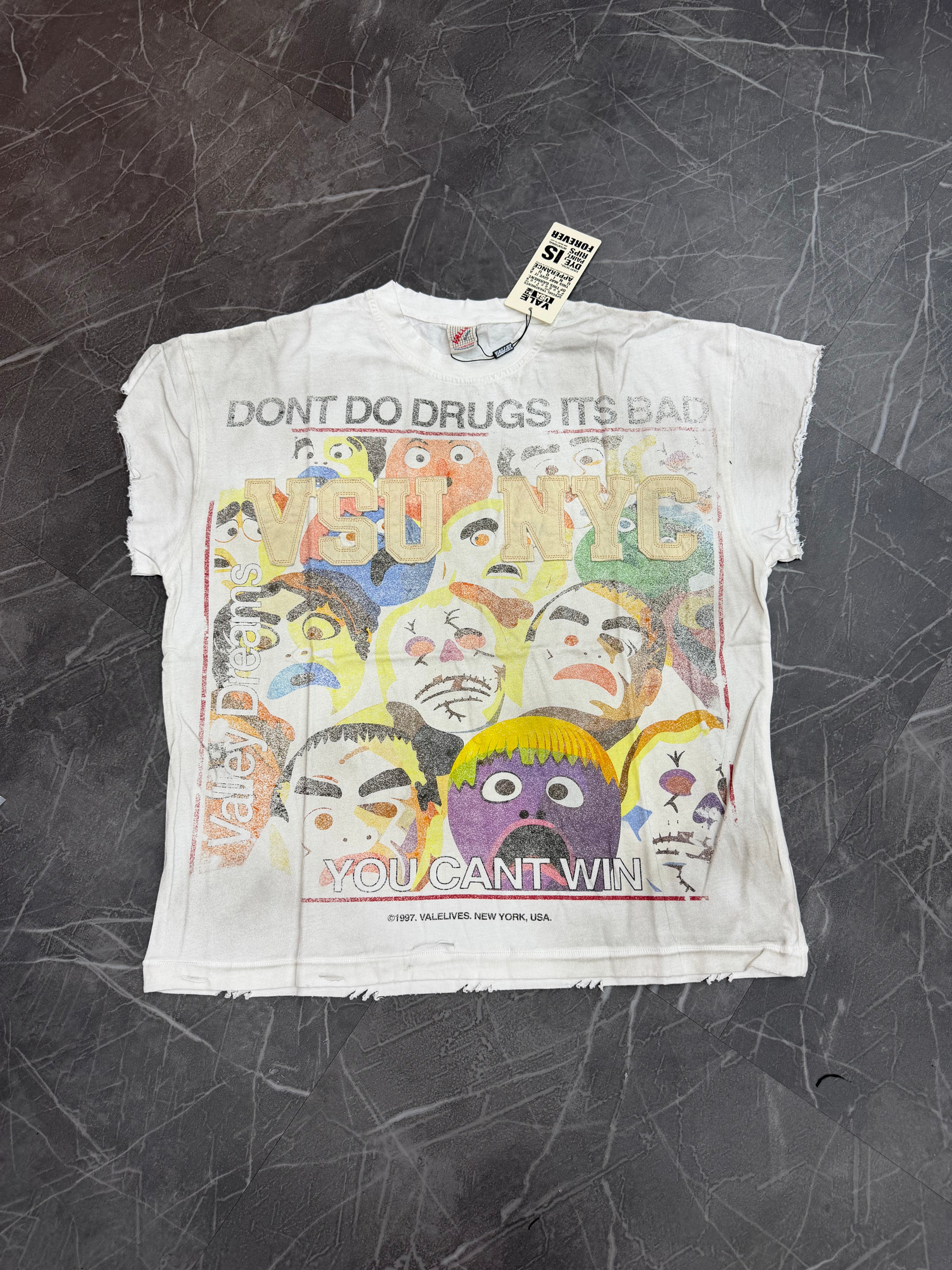 Vale Forever No Drugs Tank “White”