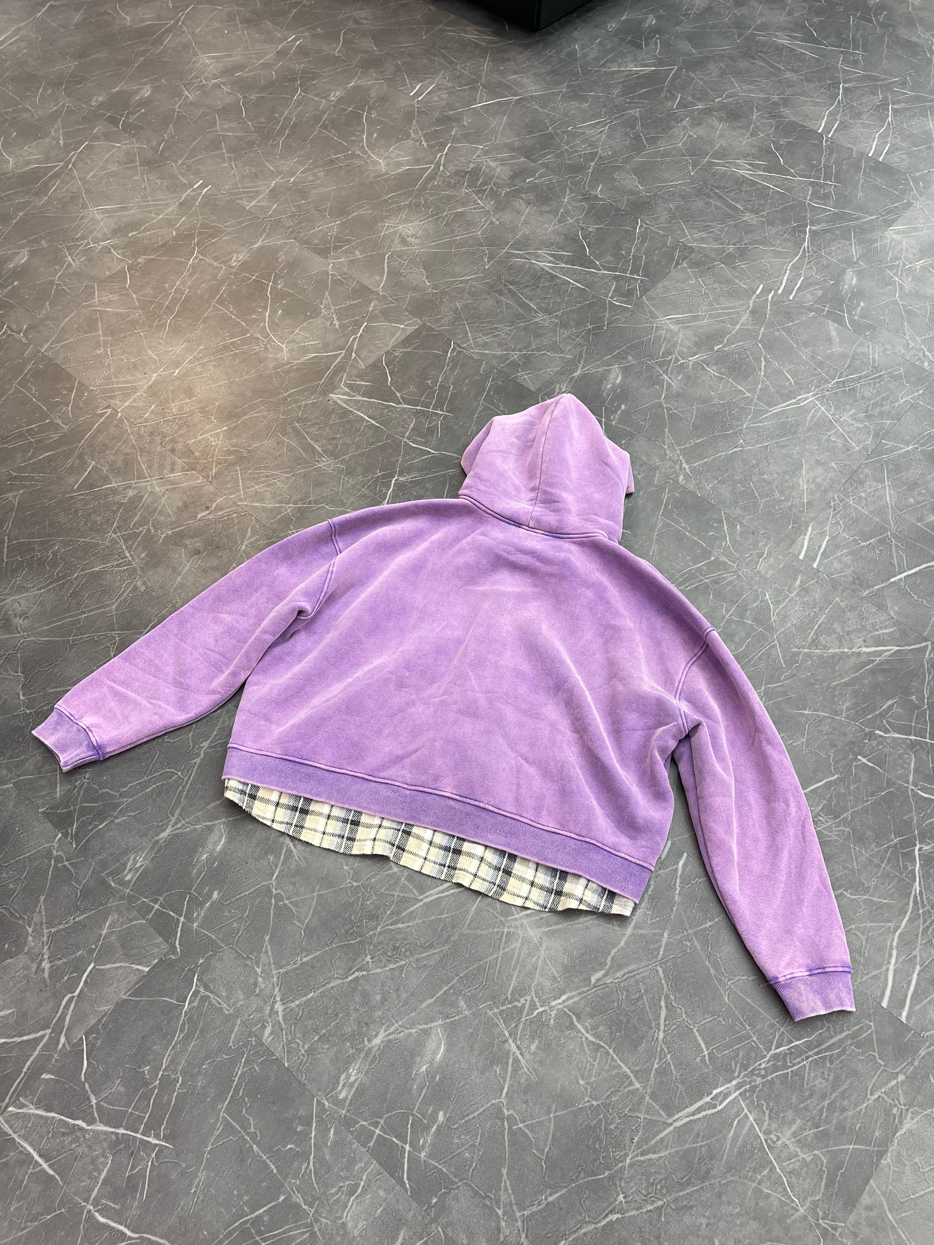 GV Gallery Raspberry Hills Purple Flannel Zip Up