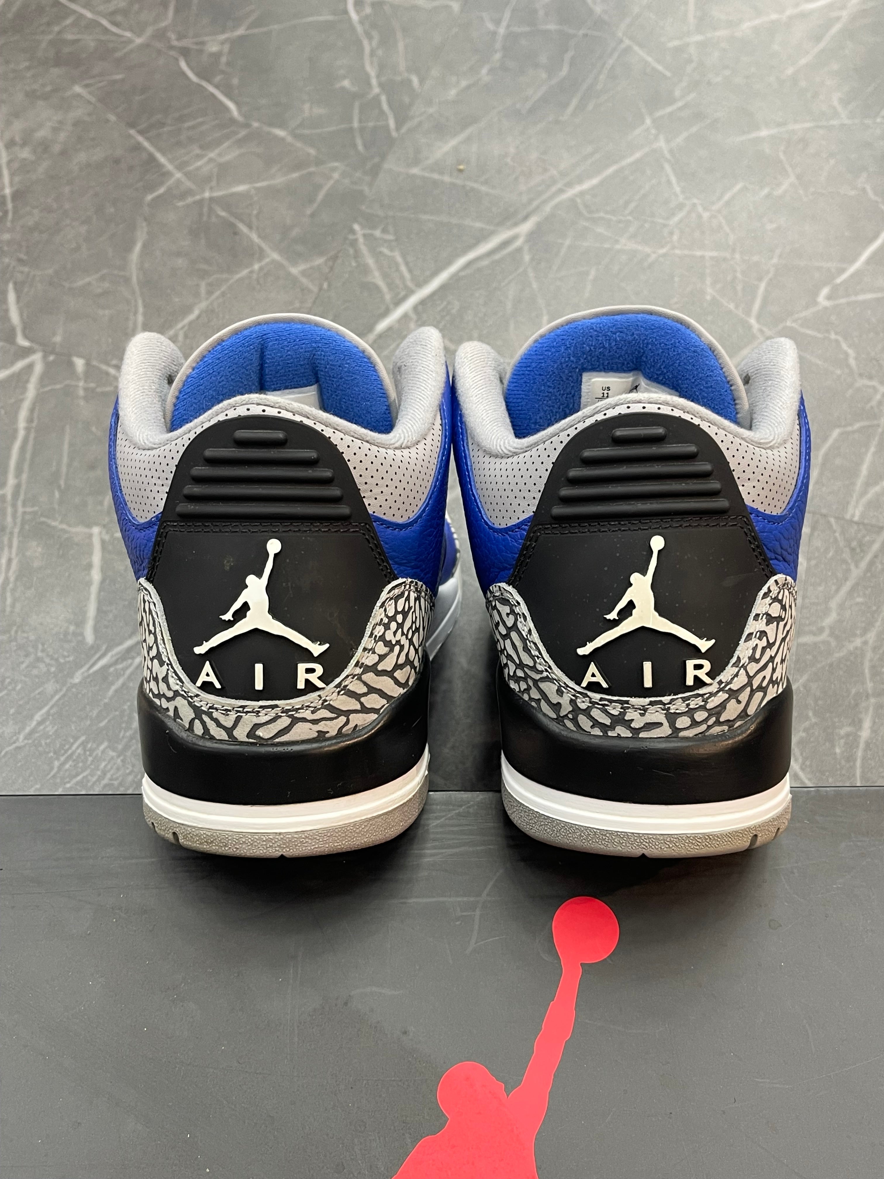 Jordan 3 “Varsity Royal Cement”