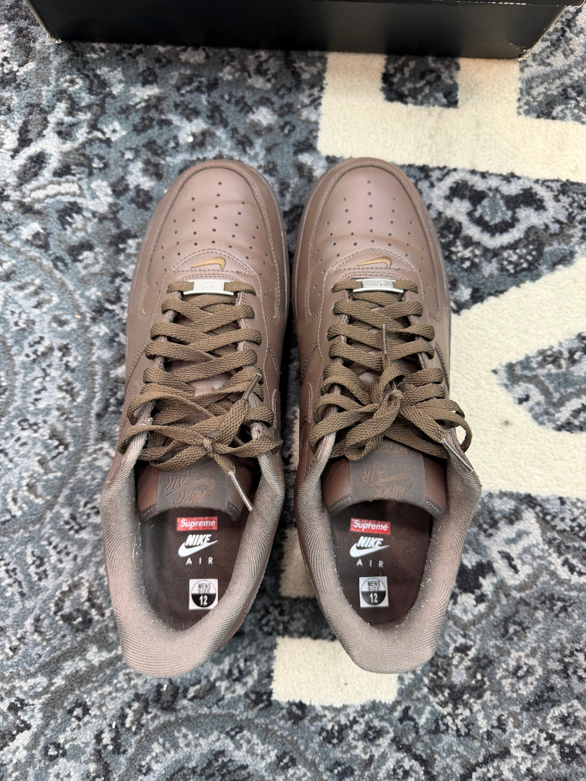 Nike Air Force 1 Low Supreme “Baroque Brown”