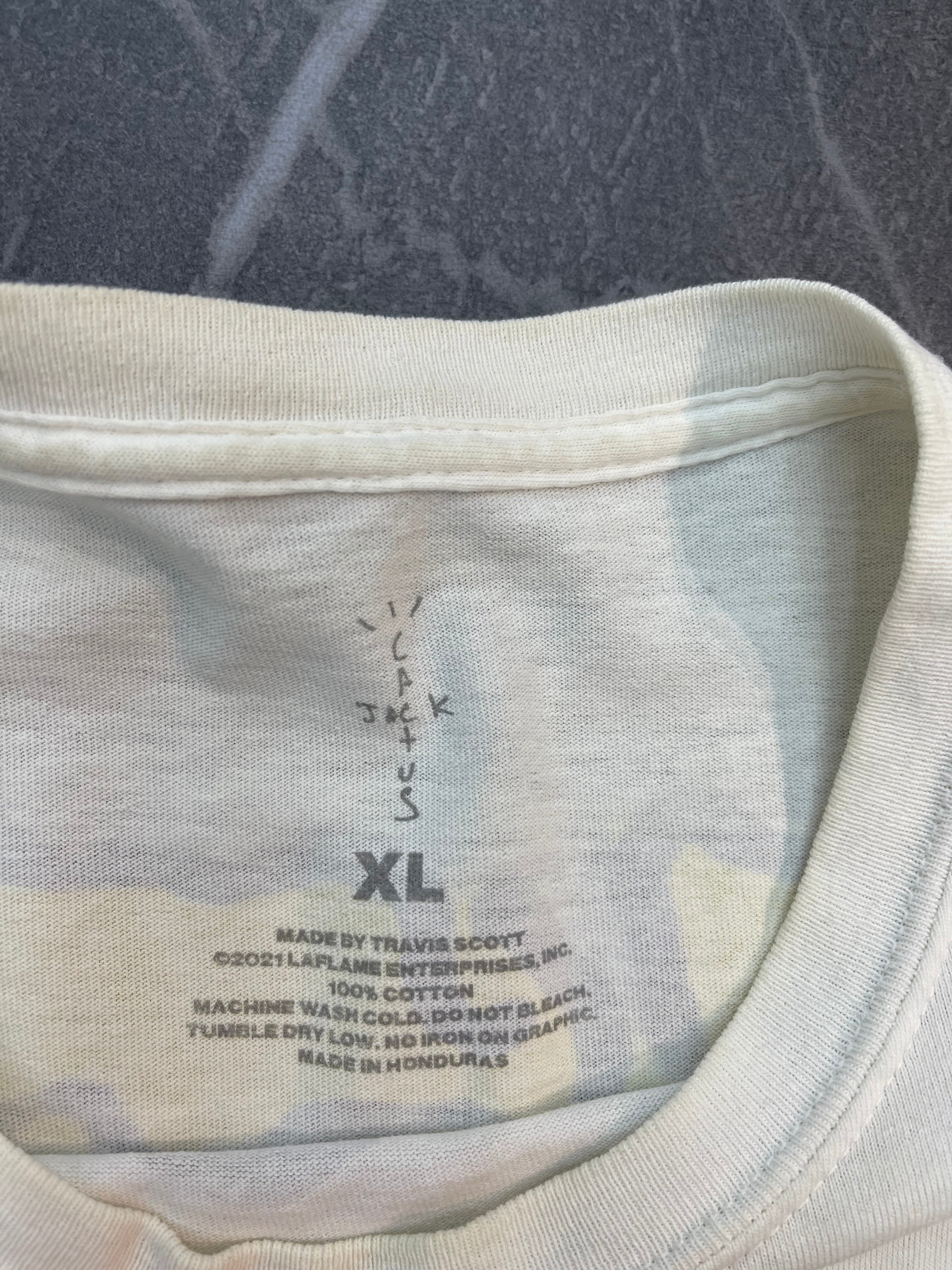 Travis Scott Cactus Jack + Kaws Fragment Tee