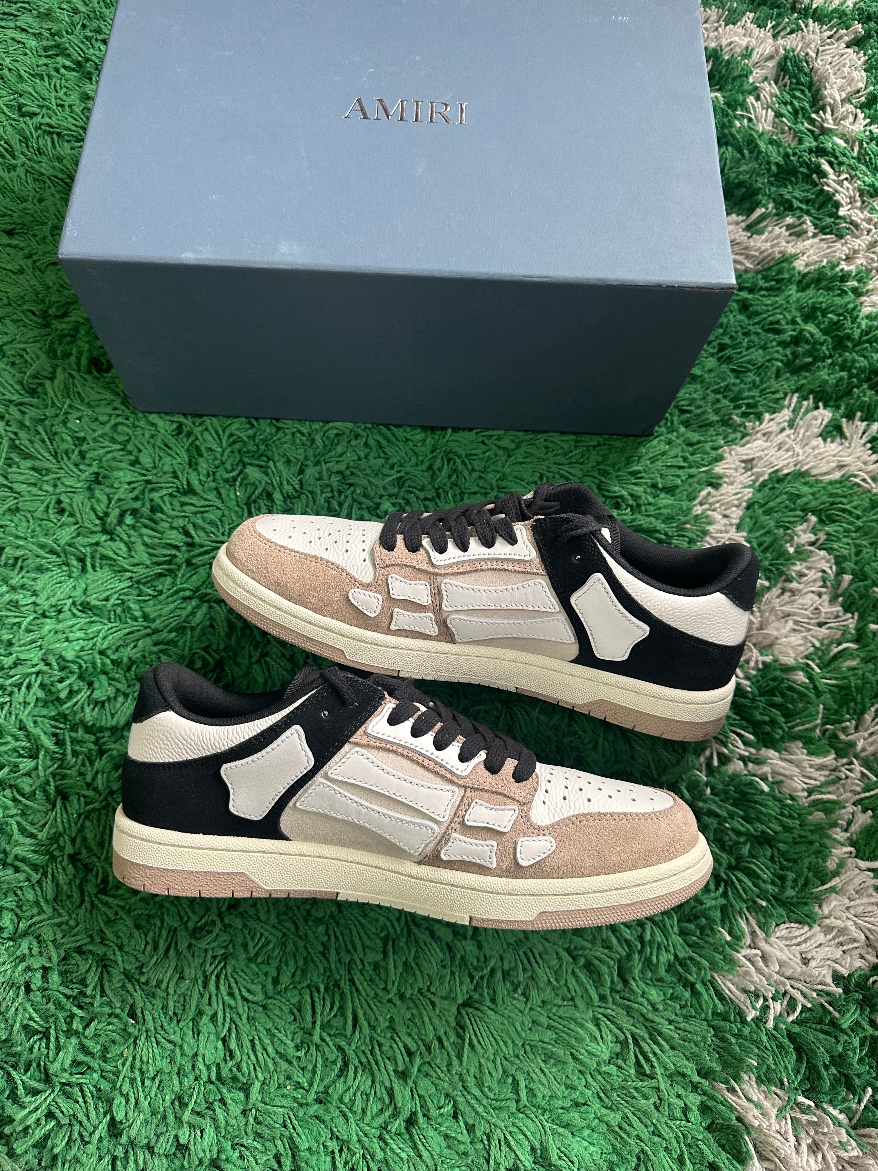 Amiri Bone Low “Black Tan”