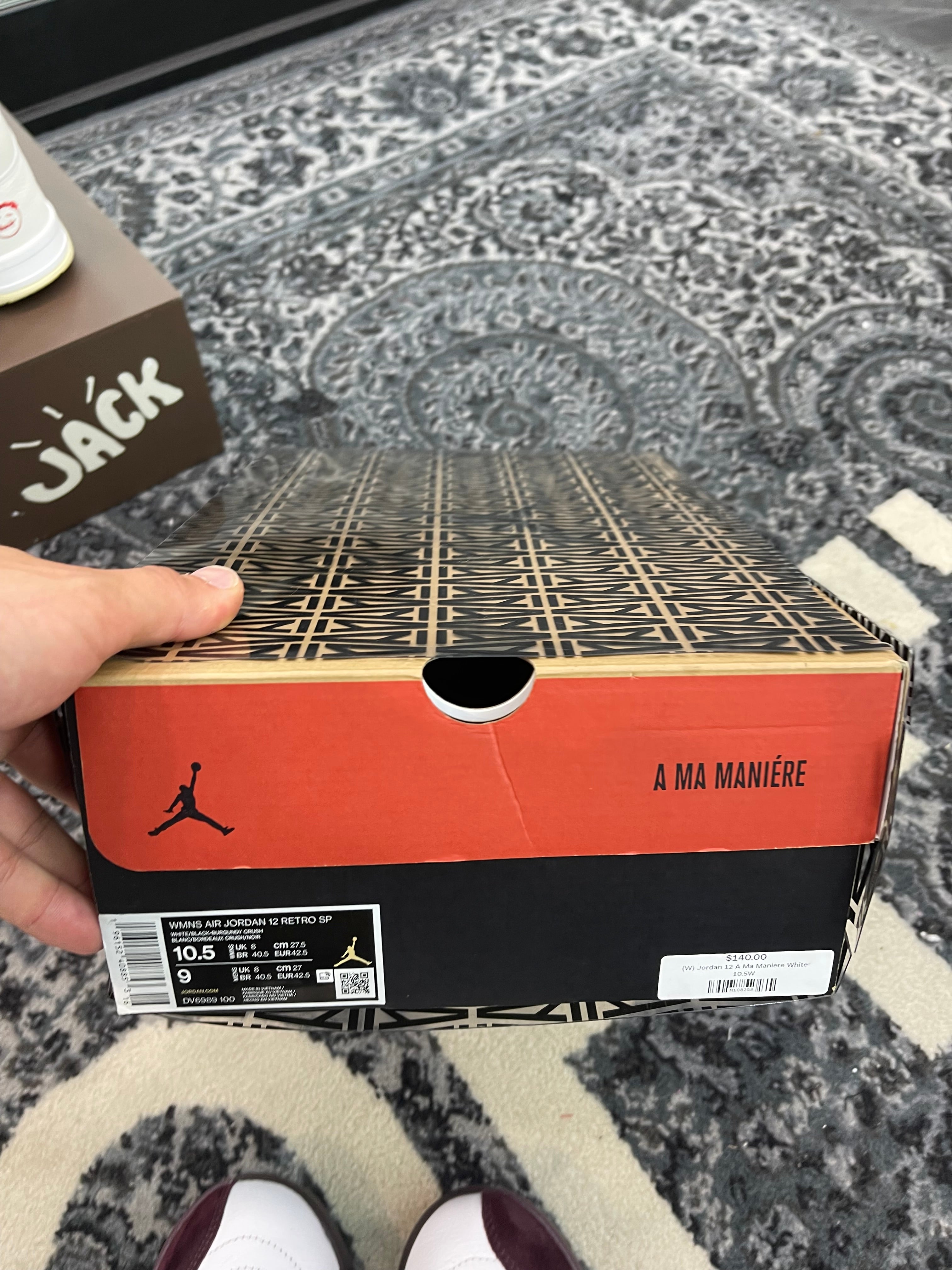 Jordan 12 A Ma Maniere “White”