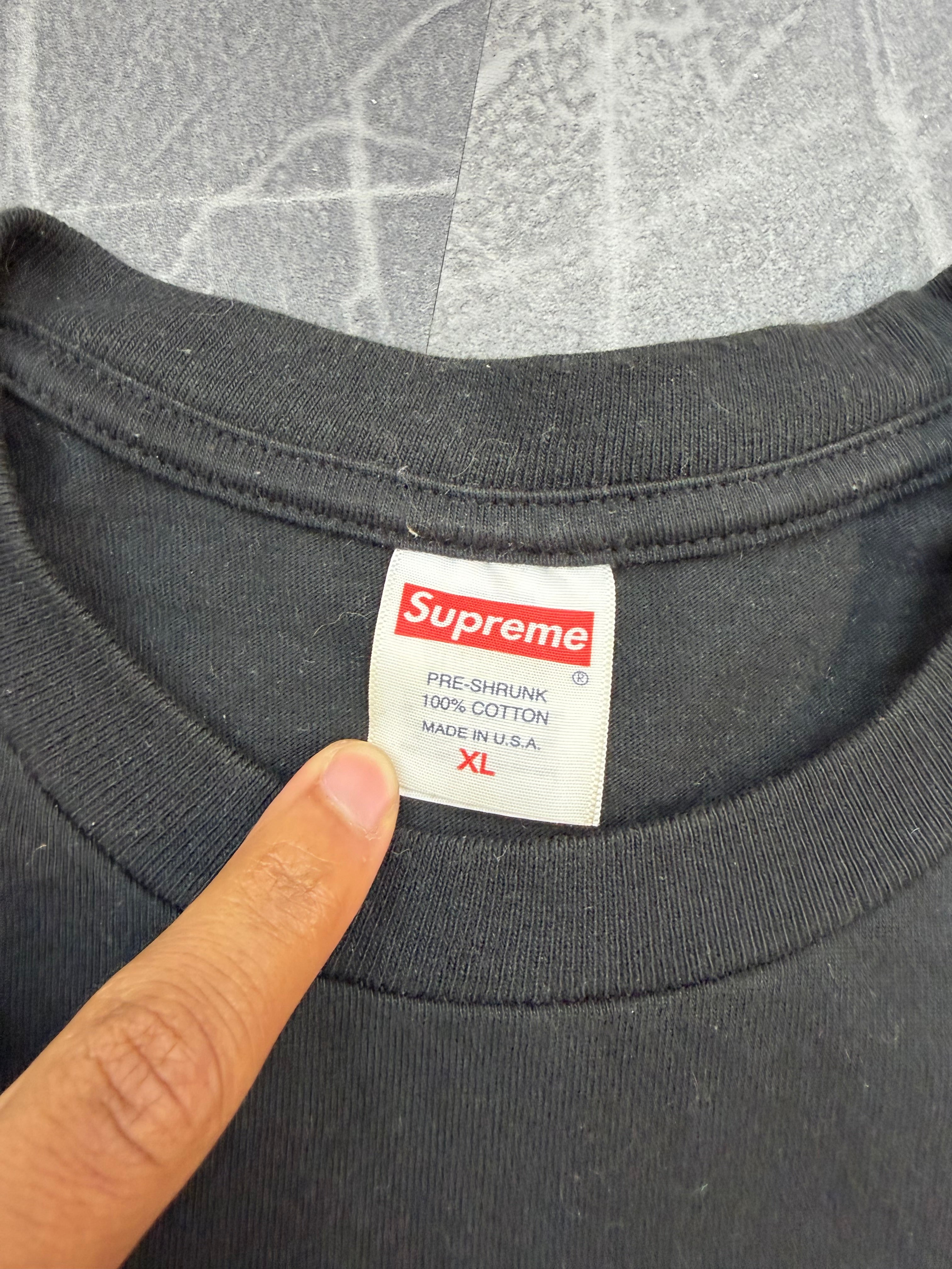 Supreme Tee Camo Box Logo
