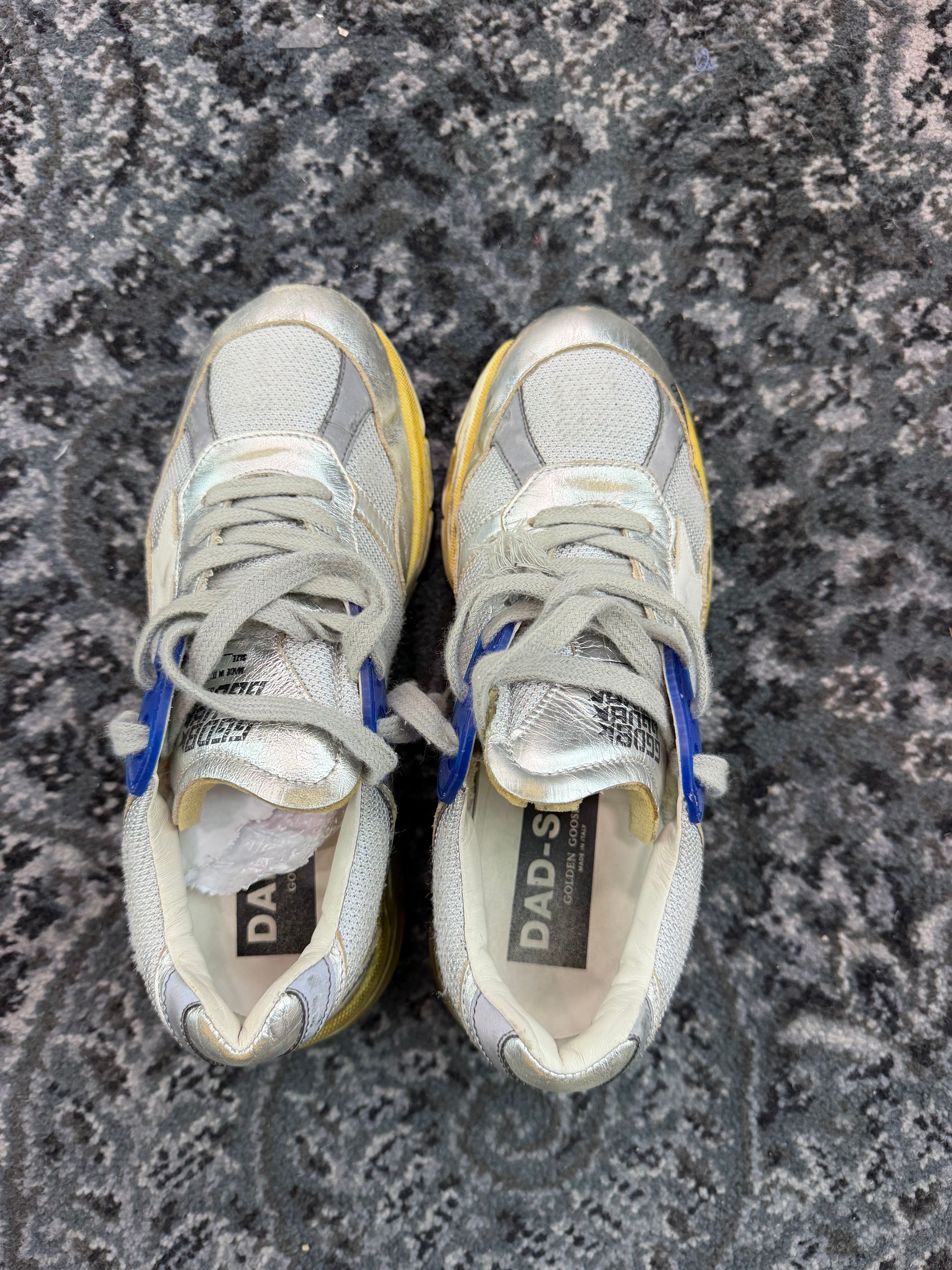Golden Goose Dad-Star “Silver Blue”