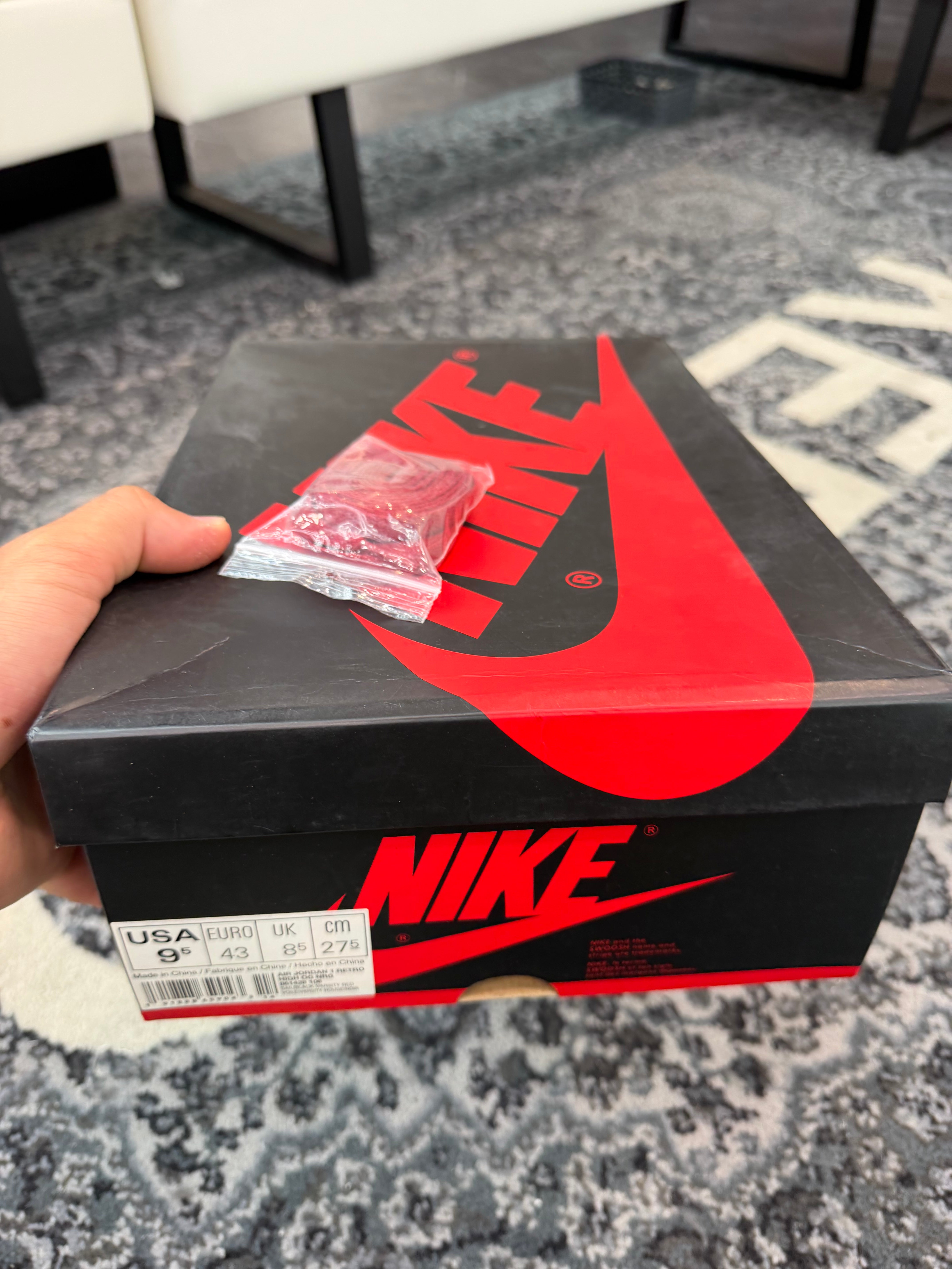 Jordan 1 High “Bred Not For Resale”