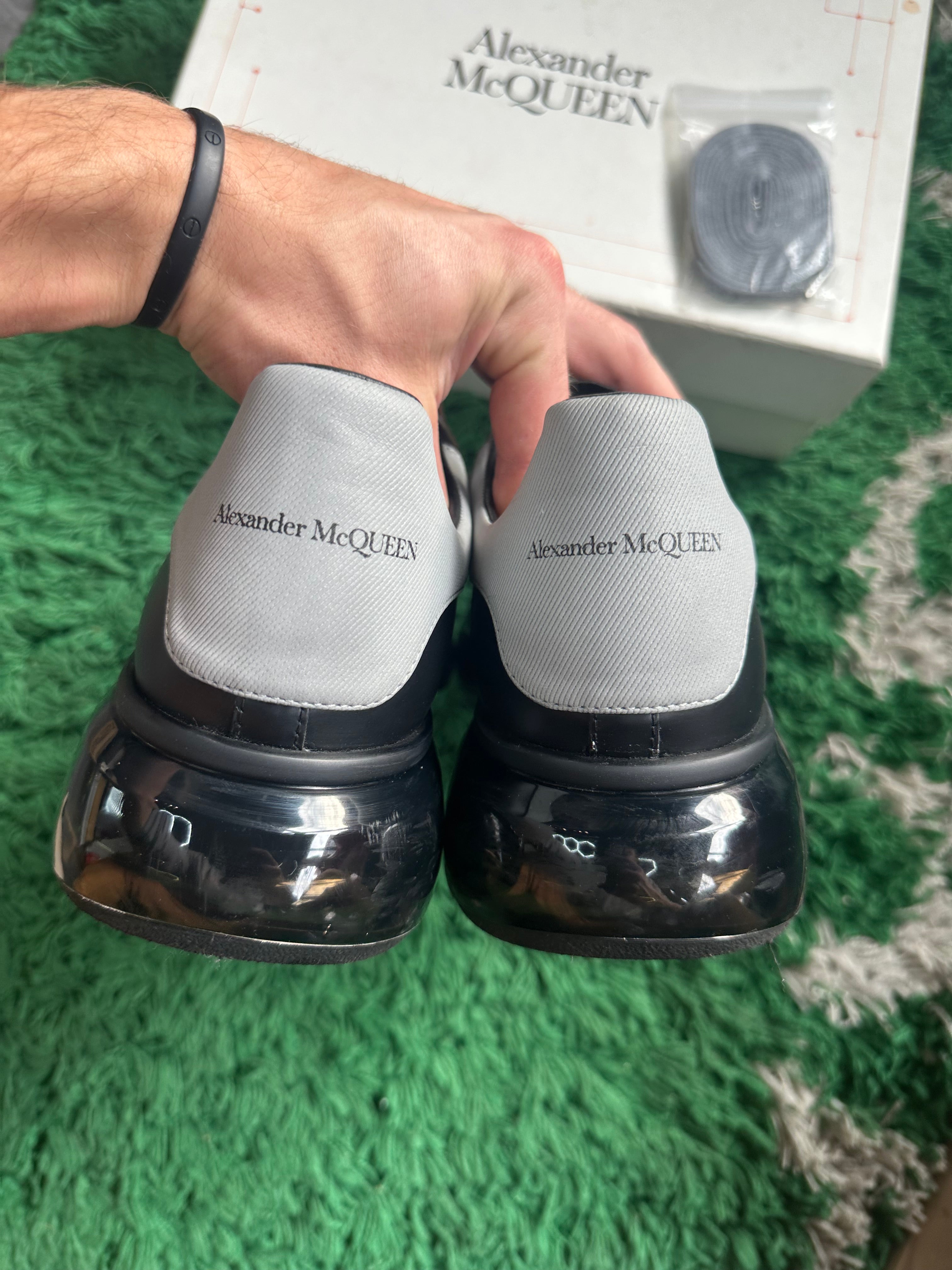 Alexander Mcqueen Sneaker Low “Black Silver”