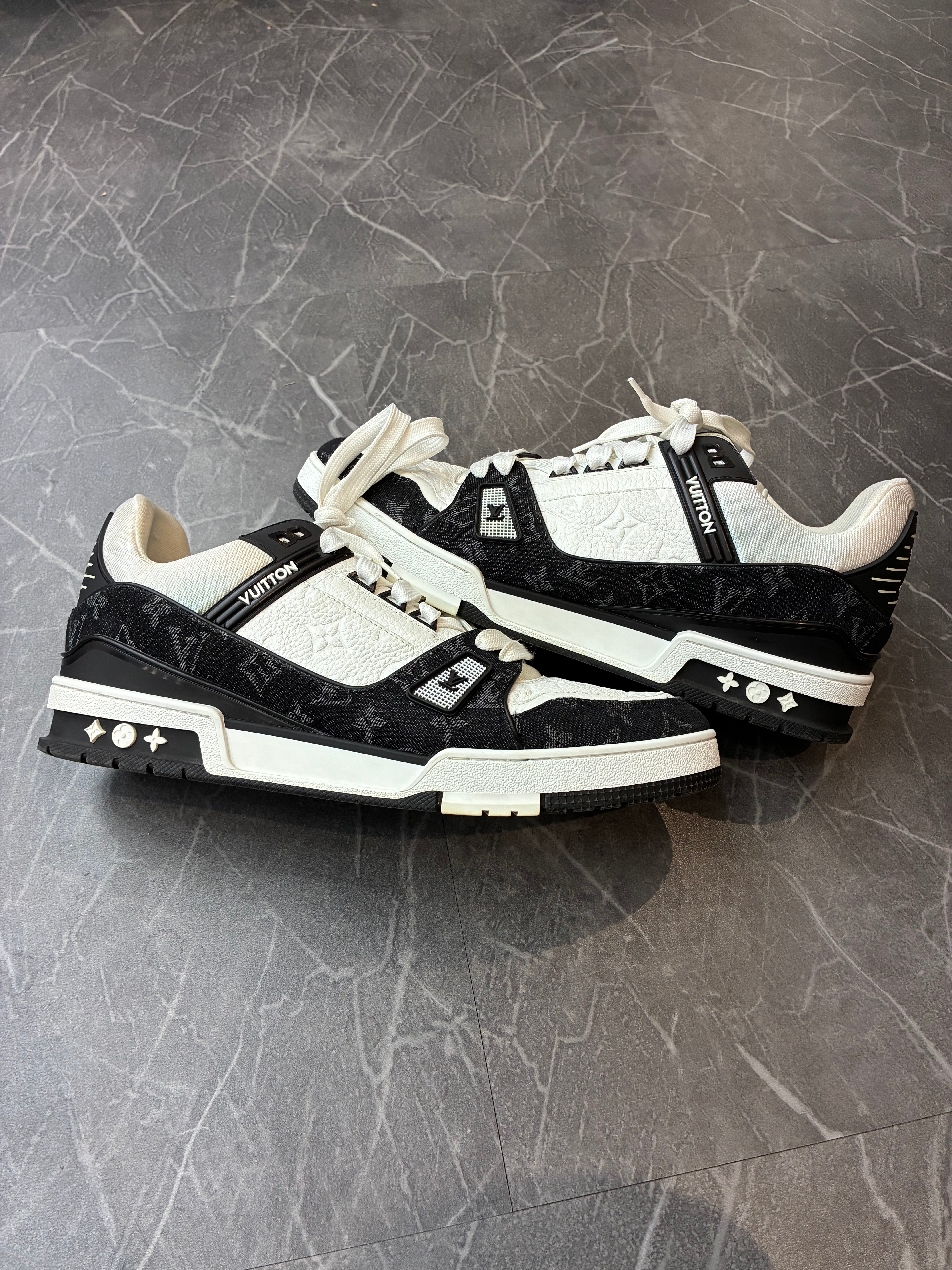 Louis Vuitton Trainer “Black Denim”