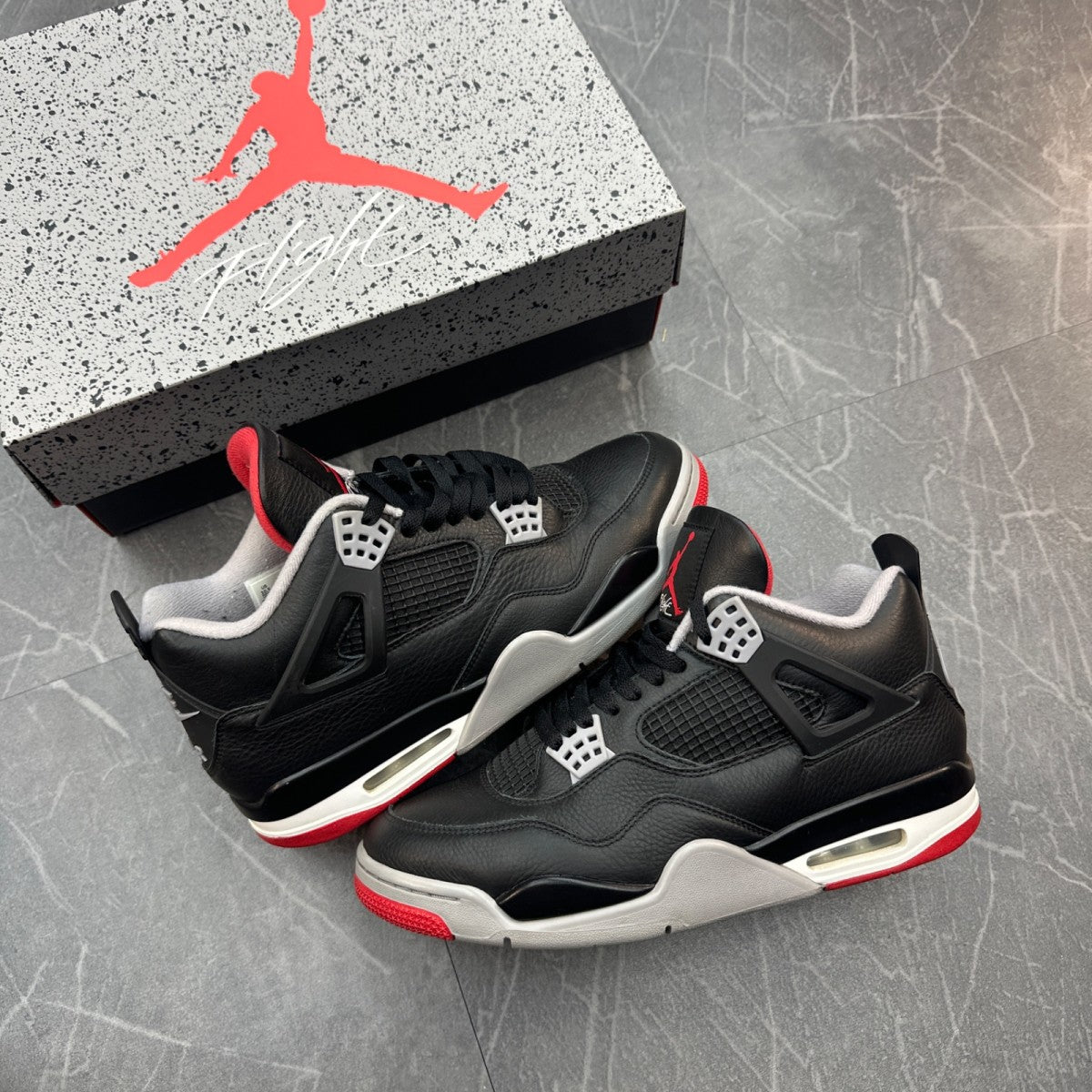 Jordan 4 Retro Bred Reimagined - Image 1