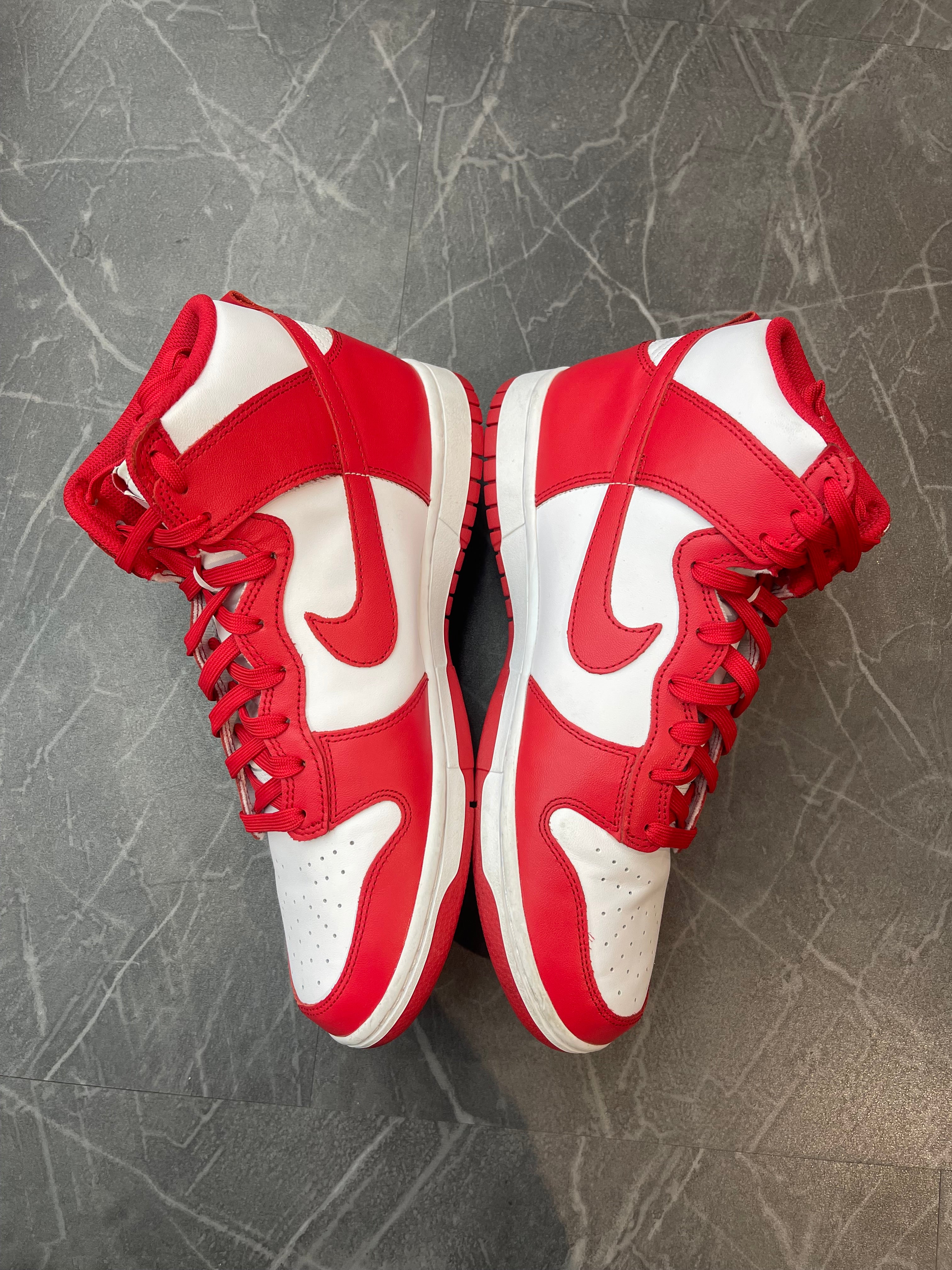 Nike Dunk High “Championship Red”