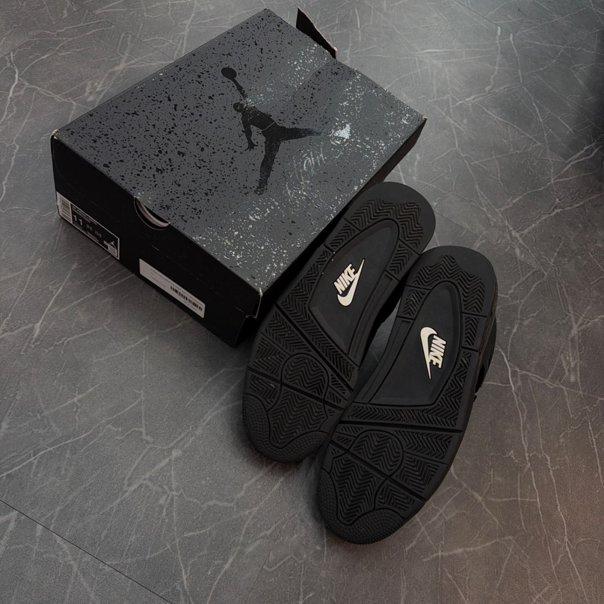 Jordan 4 Retro Black Cat (2025) (Size 11) (Lightly Worn)