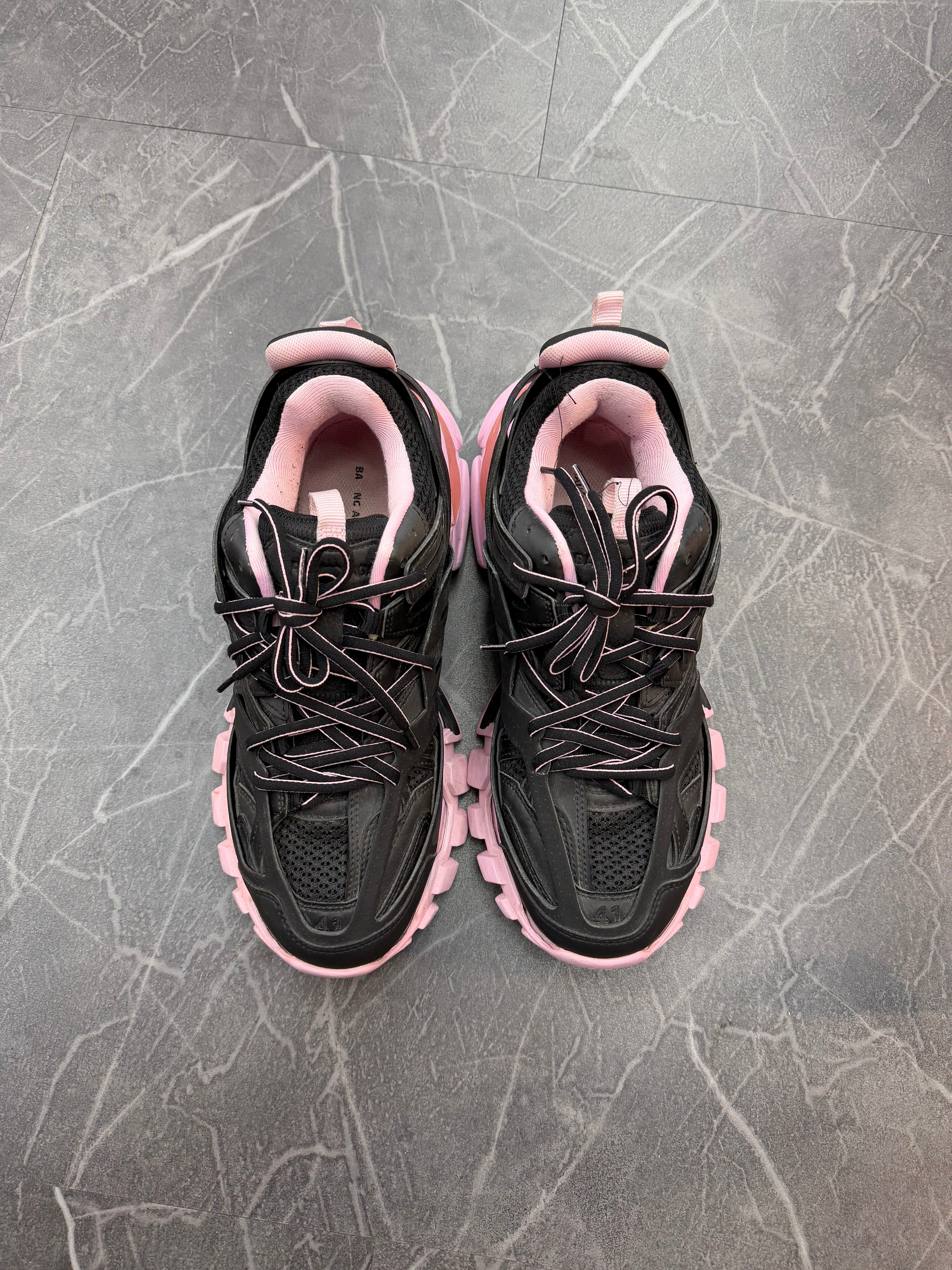 Balenciaga Track Runner Pink Black