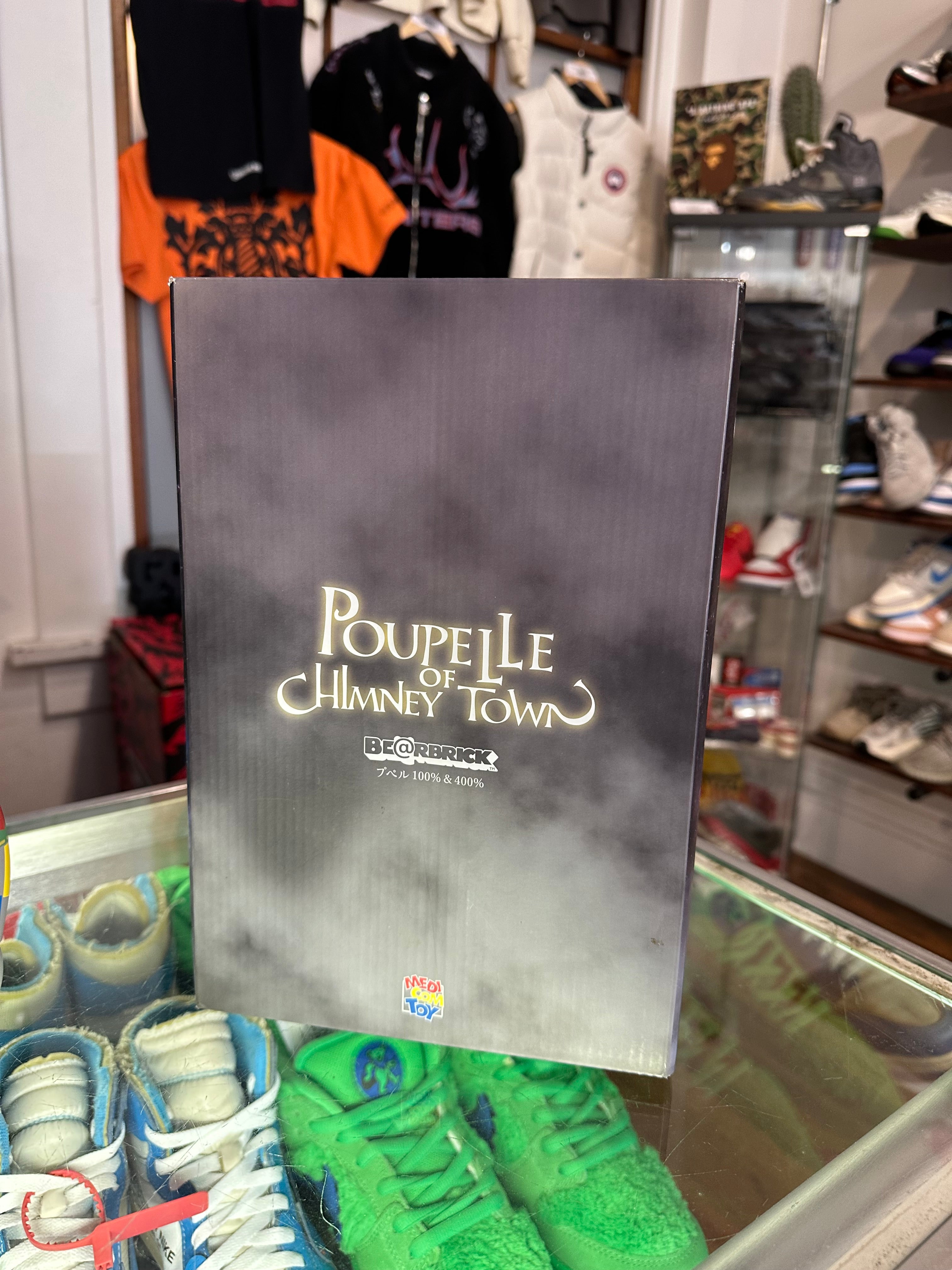 BearBrick 400% & 100% “Poupelle of Chimney Town”