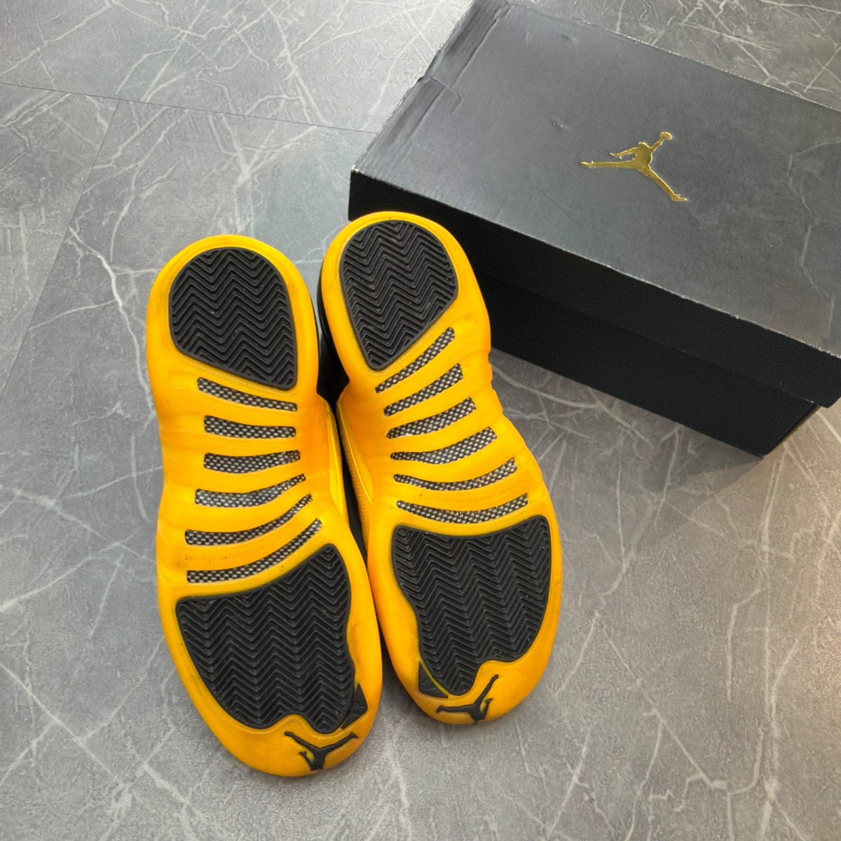 Jordan 12 Retro Black University Gold (GS) - Image 5