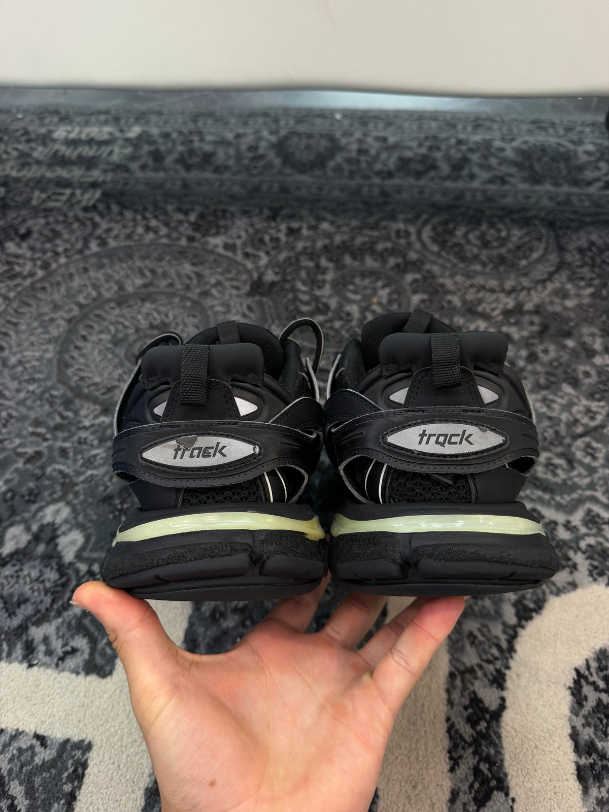 Balenciaga Track LED “Triple Black”