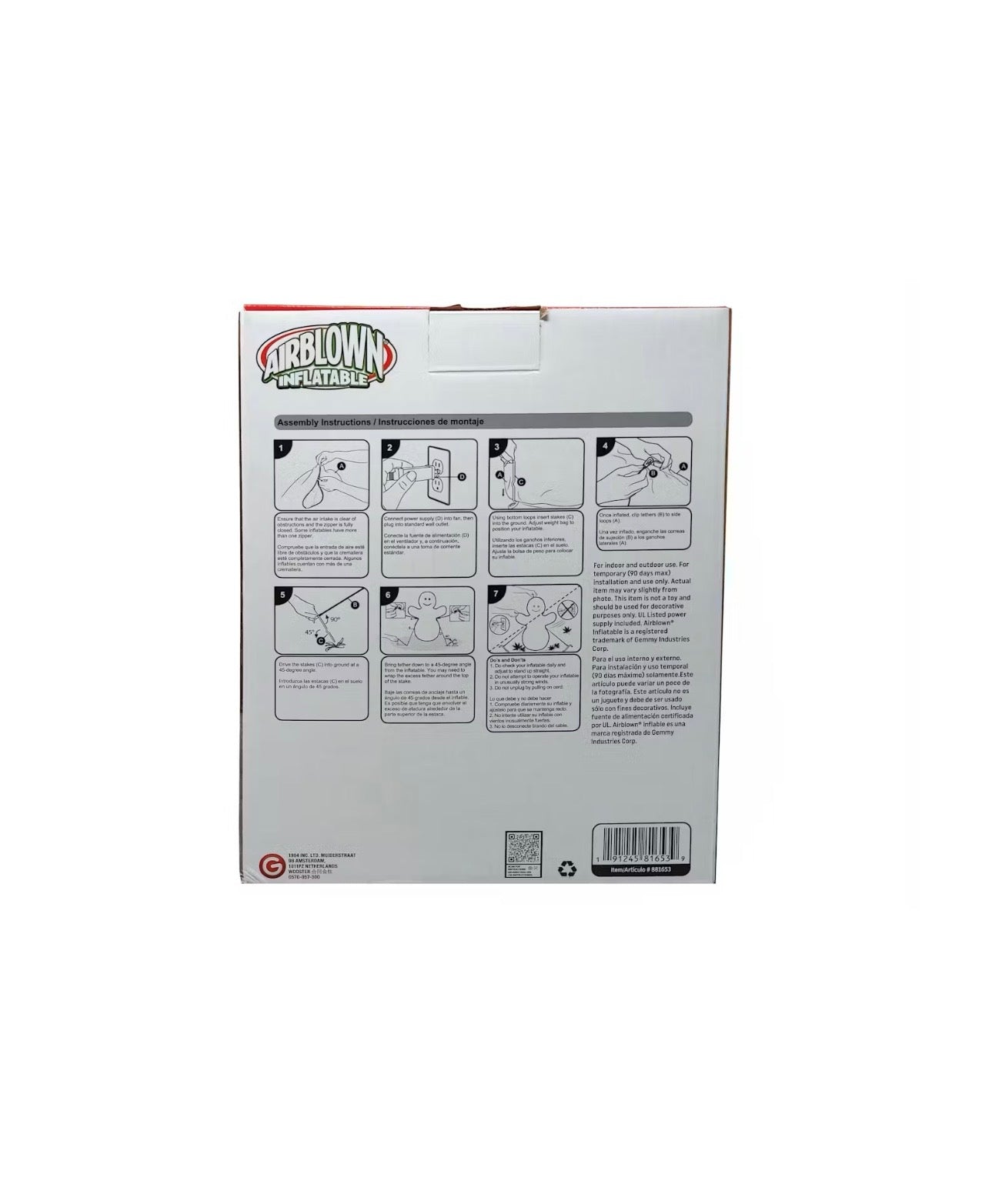 Supreme Inflatable Snowman