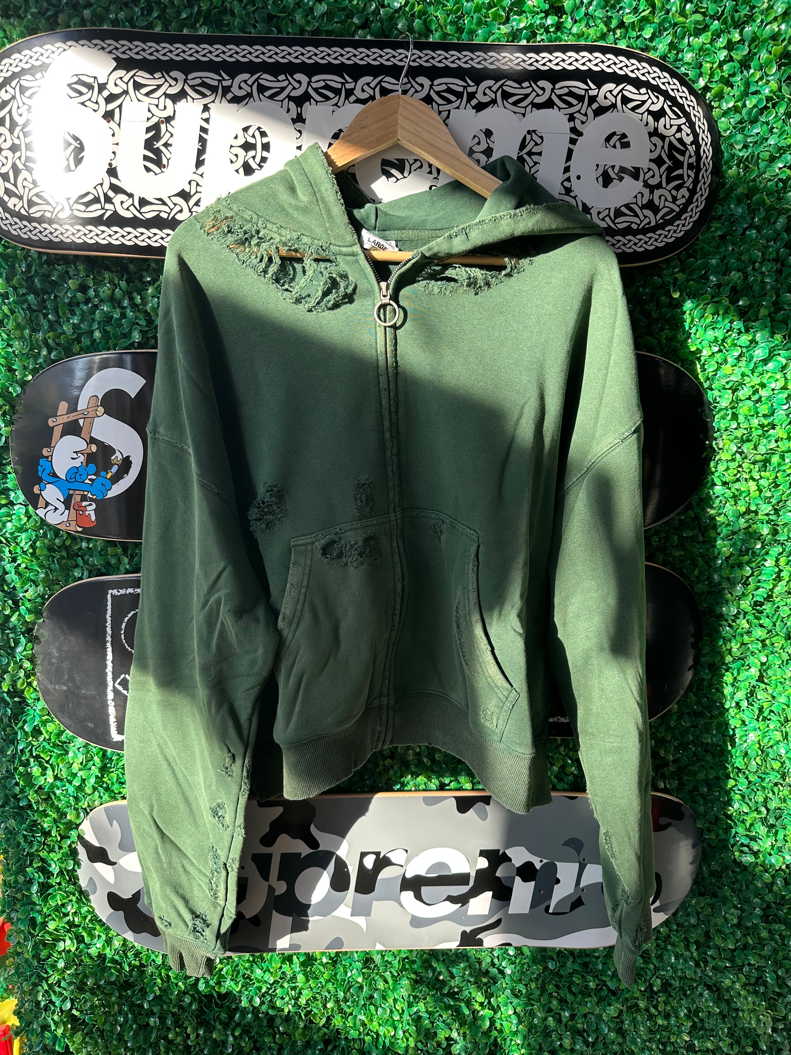 Vale Destroyer Zip Up “Pine”