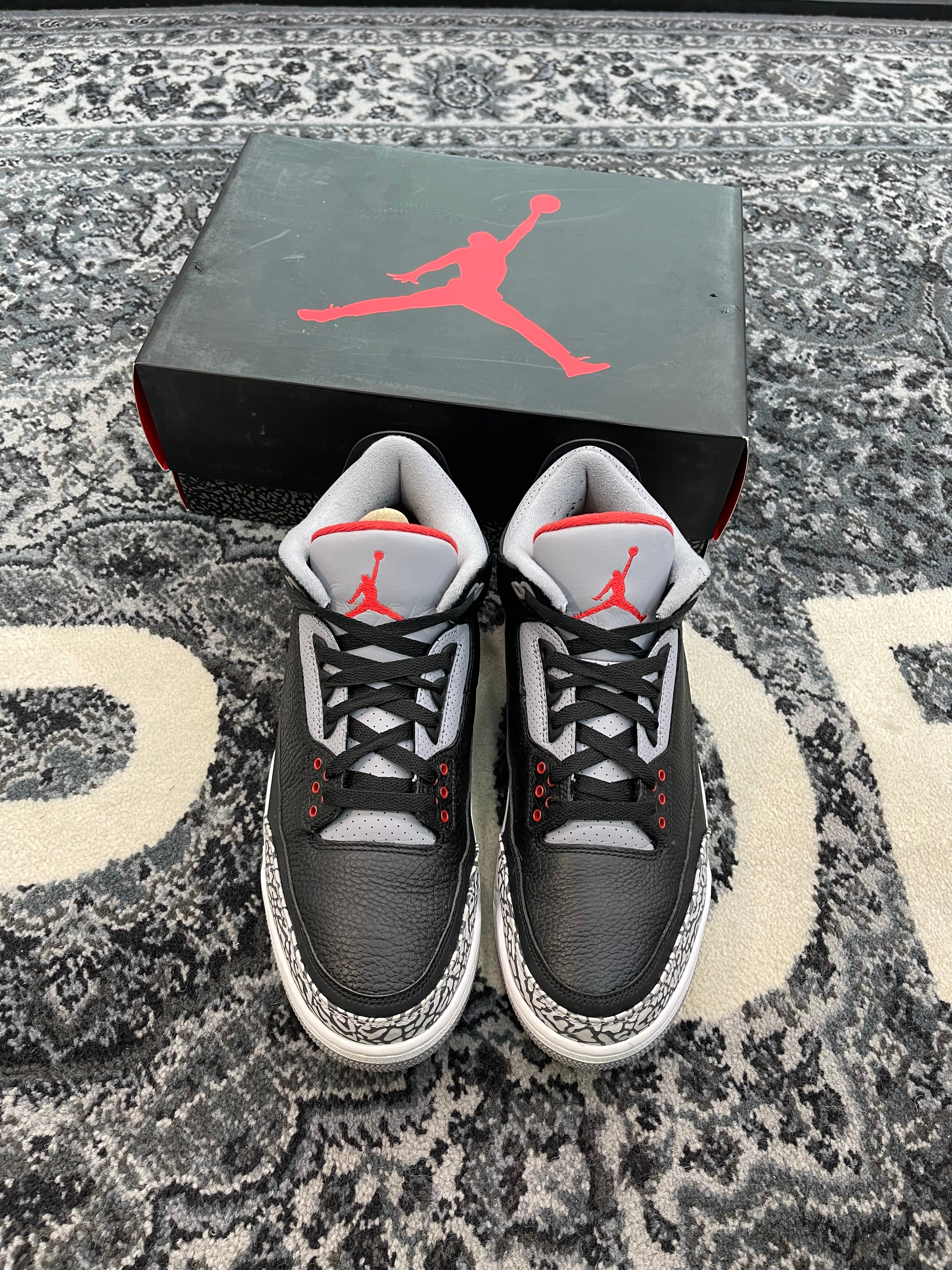 Jordan 3 “Black Cement” (2018)
