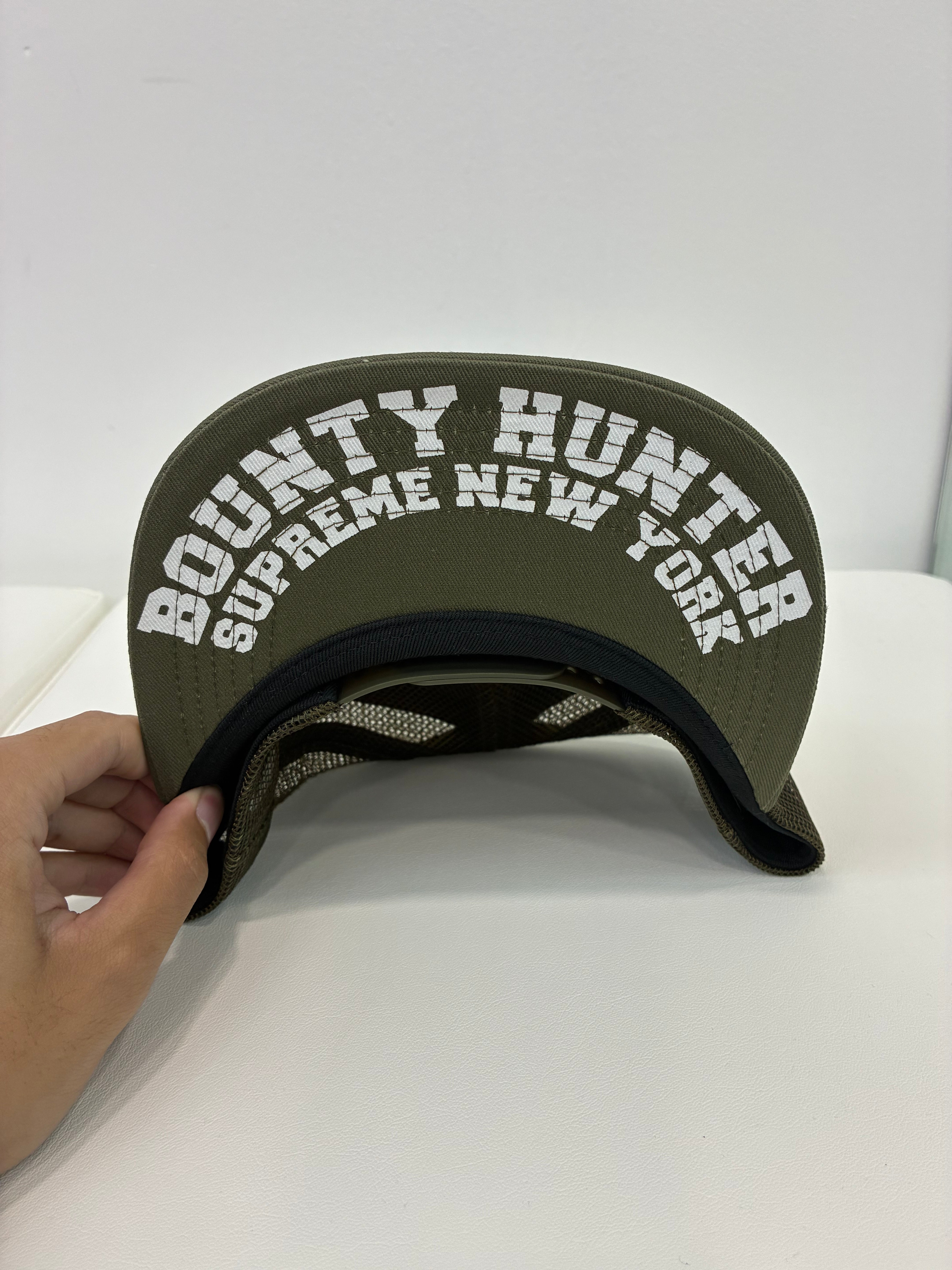 Supreme Bounty Hunter 5 Panel Mesh Hat “Olive”