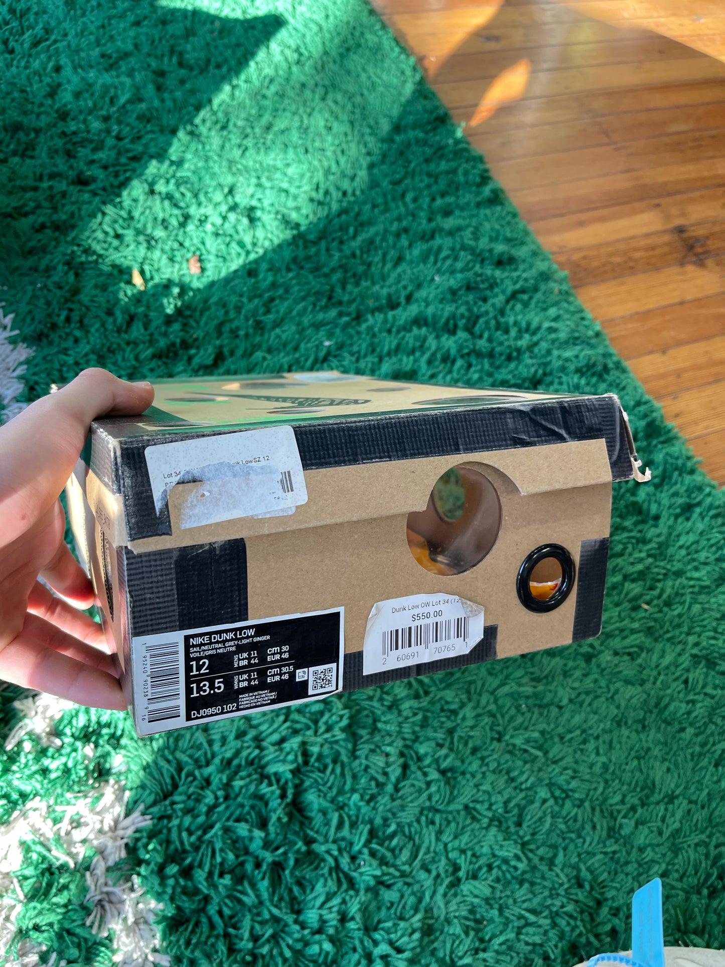 Nike Dunk Low x Off White “Lot 34 of 50”