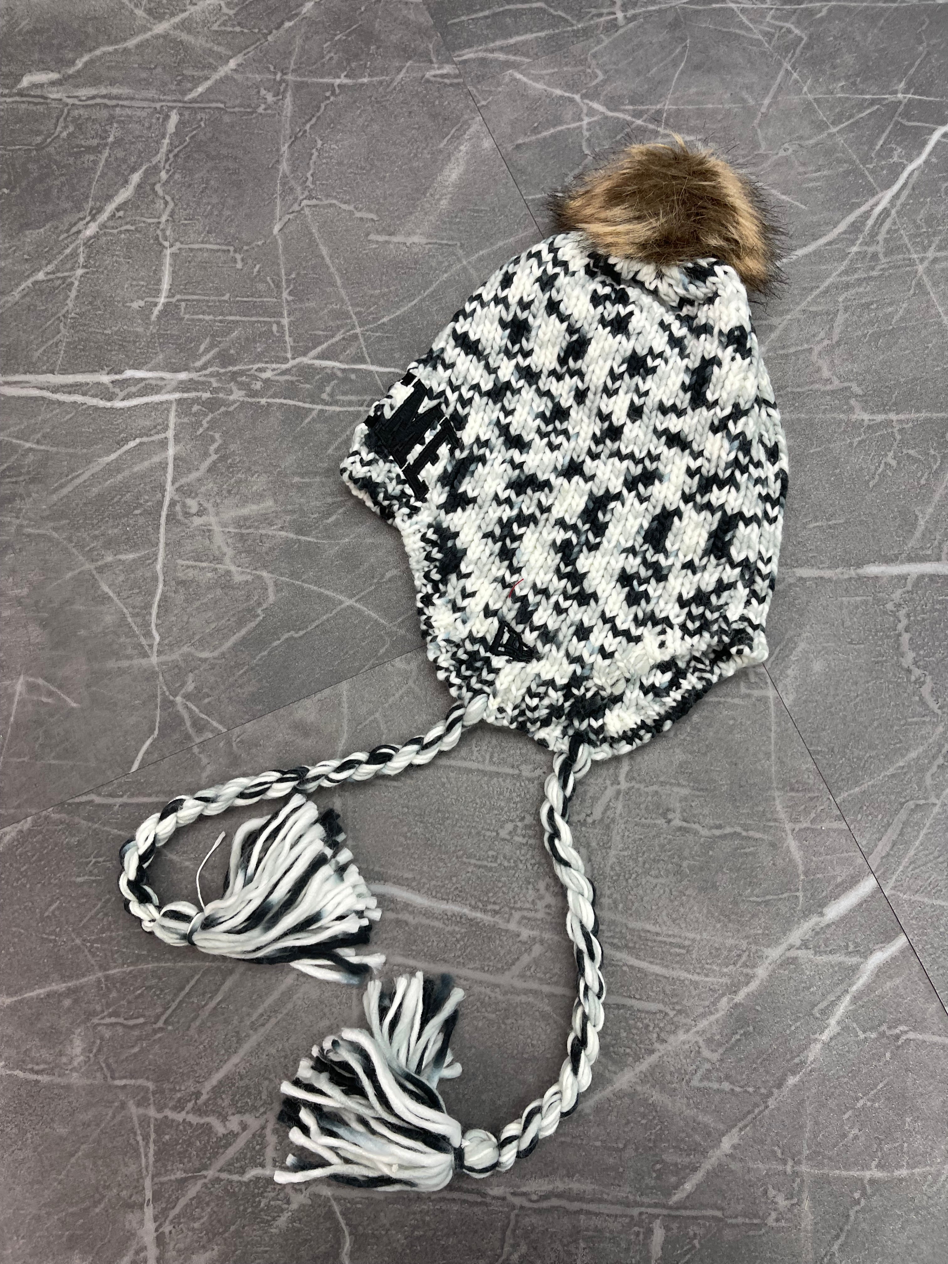 Supreme New Era Toboggan Beanie Black