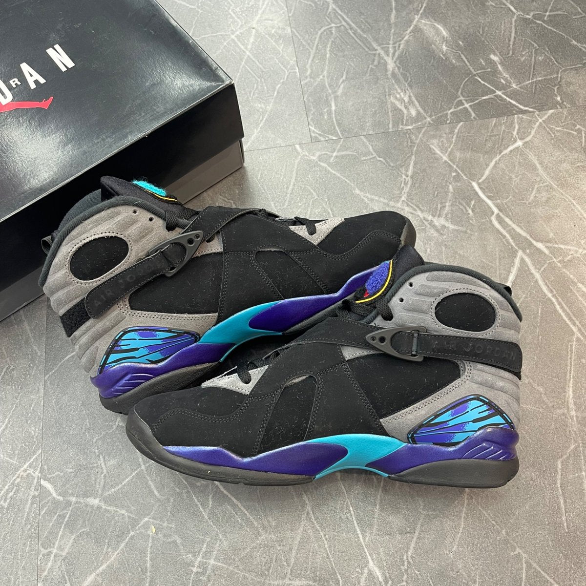 Jordan 8 Retro Aqua (2025) (Size 12) (Lightly Worn)