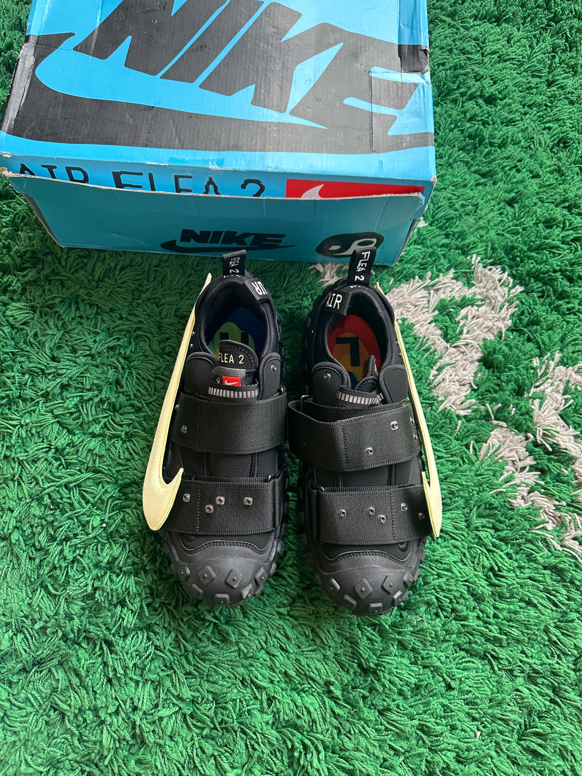 Nike CPFM Air Flea 2 “Black Alabaster” (Size 9) (Lightly Worn) - Image 2