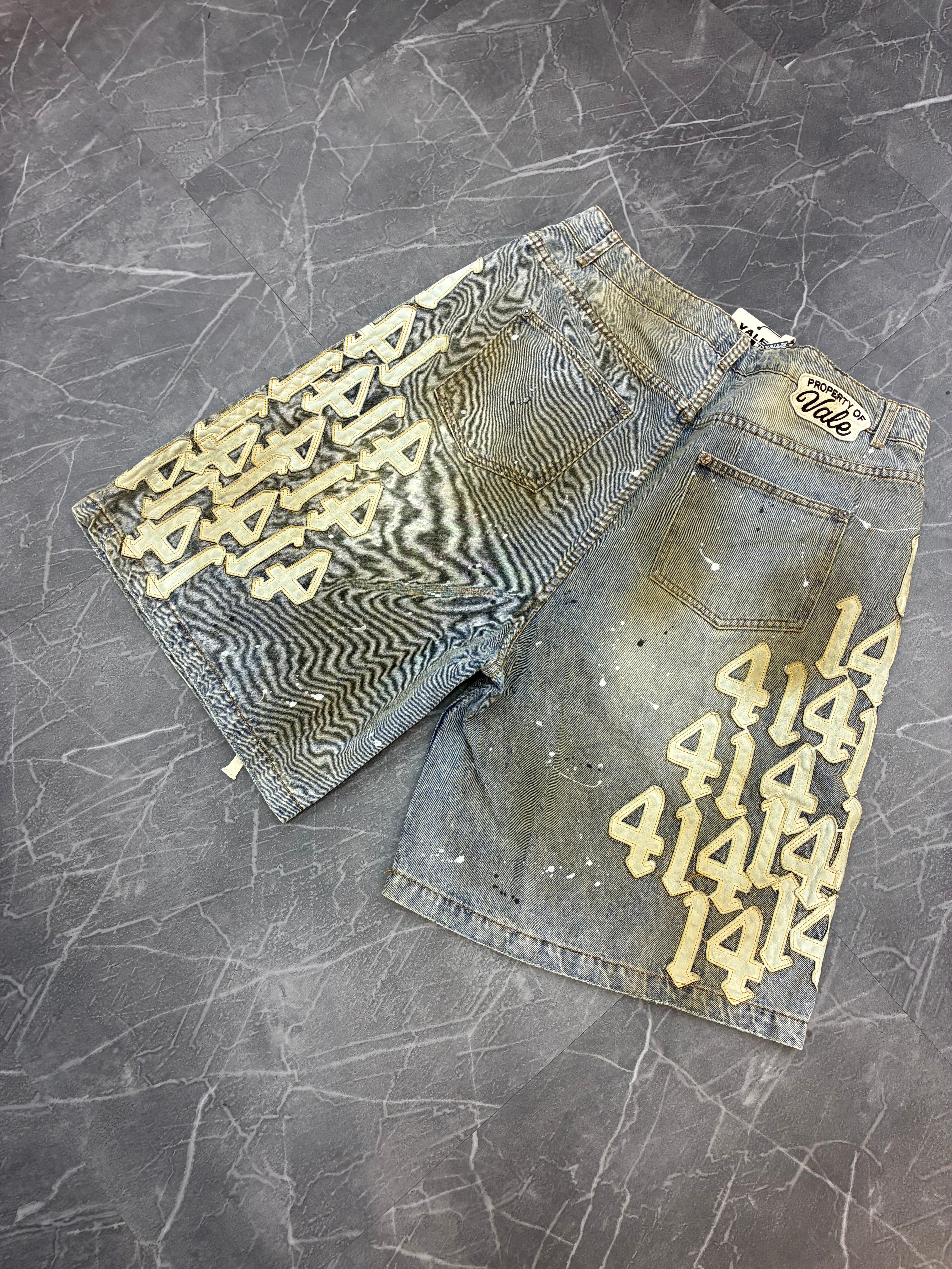 Vale Forever “White Charm Jorts”