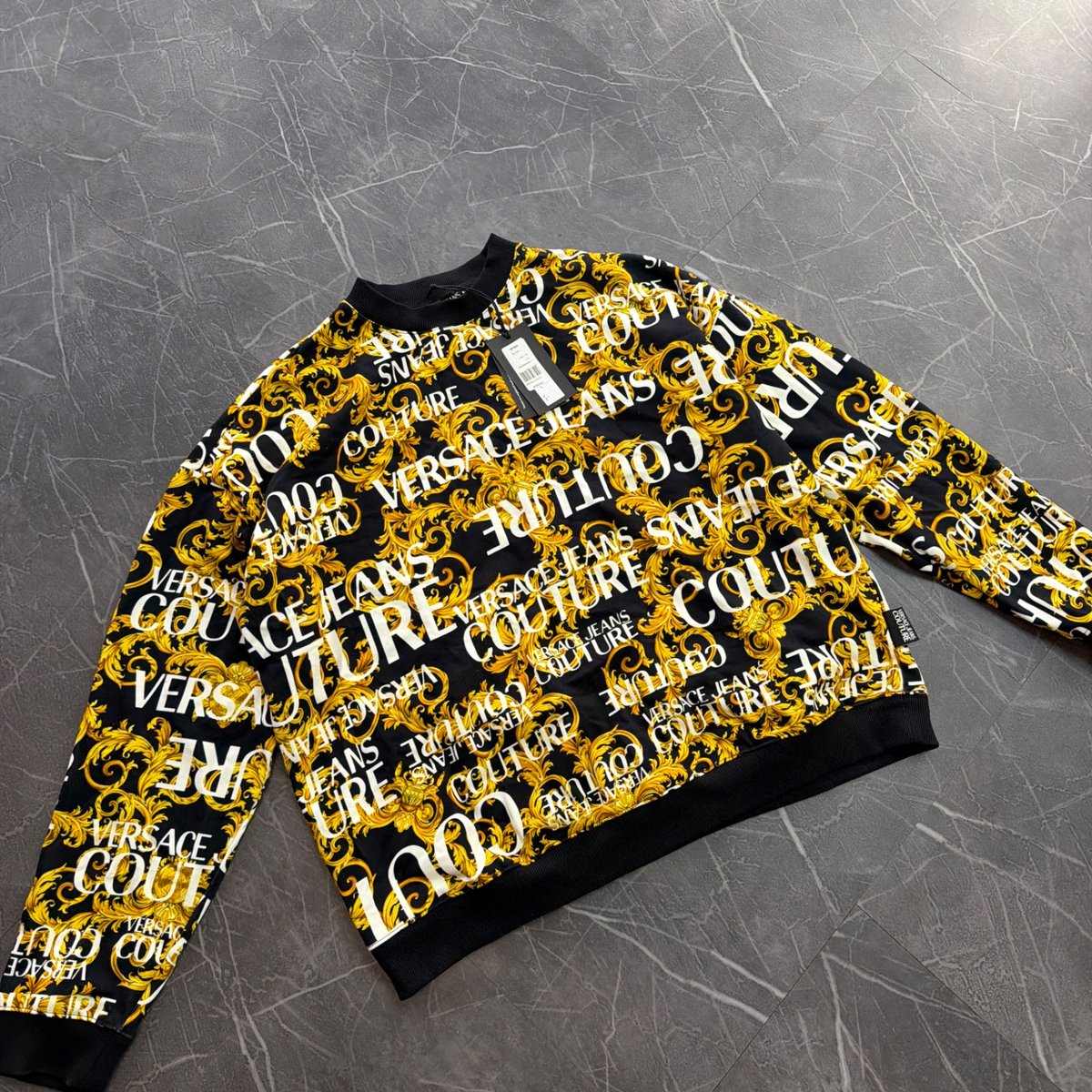 Versace Jeans Couture Crewneck Sweatshirt AOP
