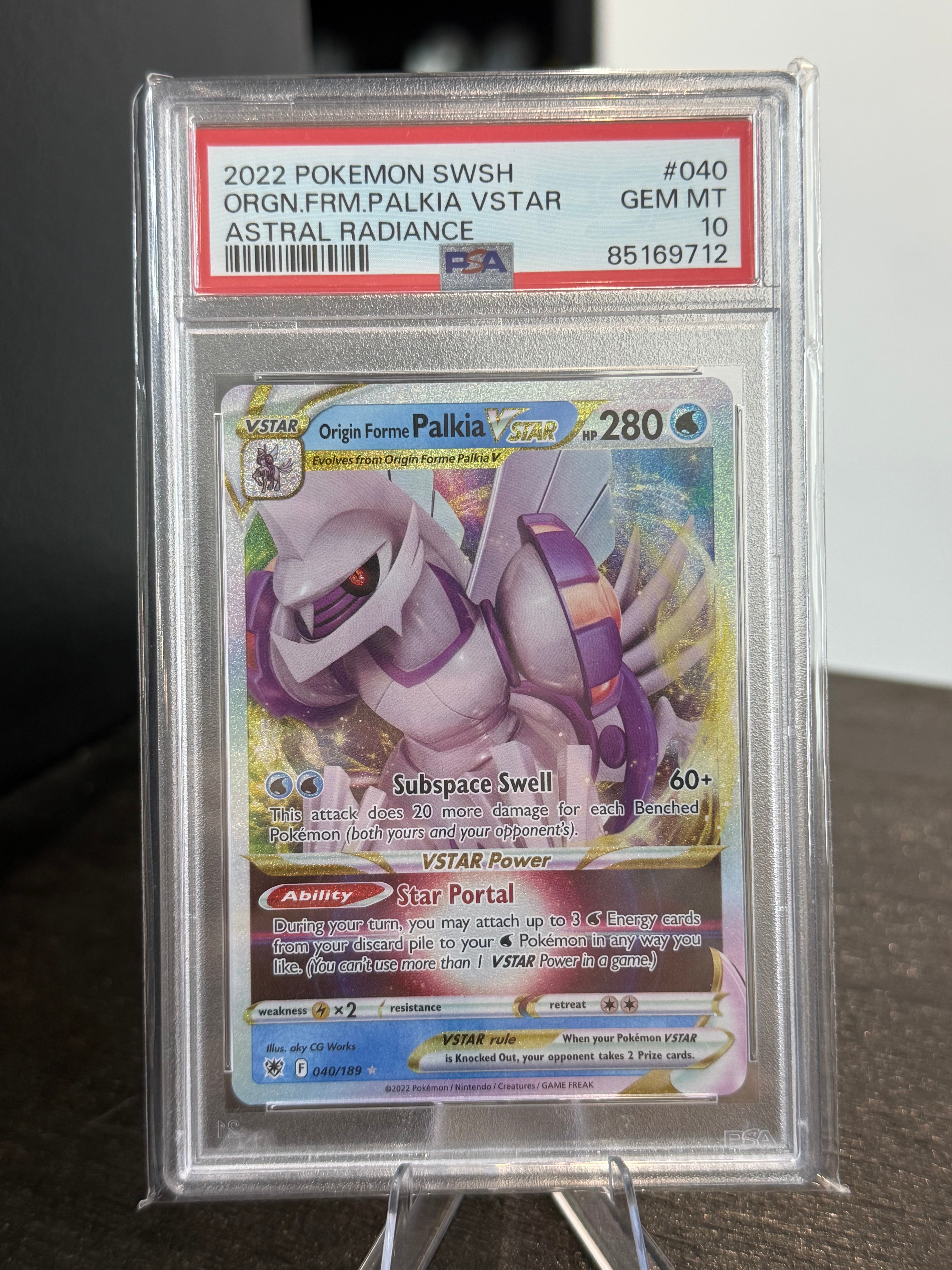 Palkia VSTAR #040 (PSA 10)