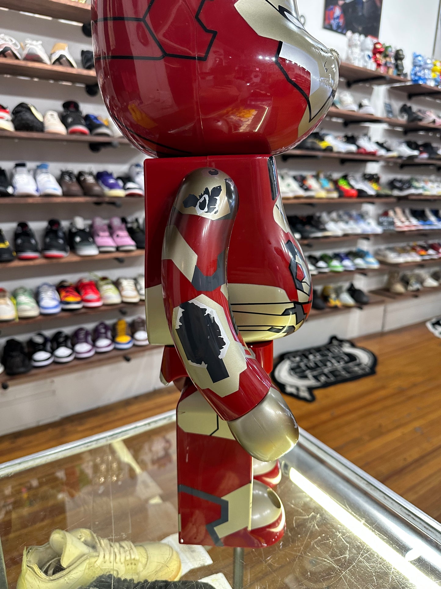 Bearbrick 1000% “Iron Man Mark XLII Damaged”