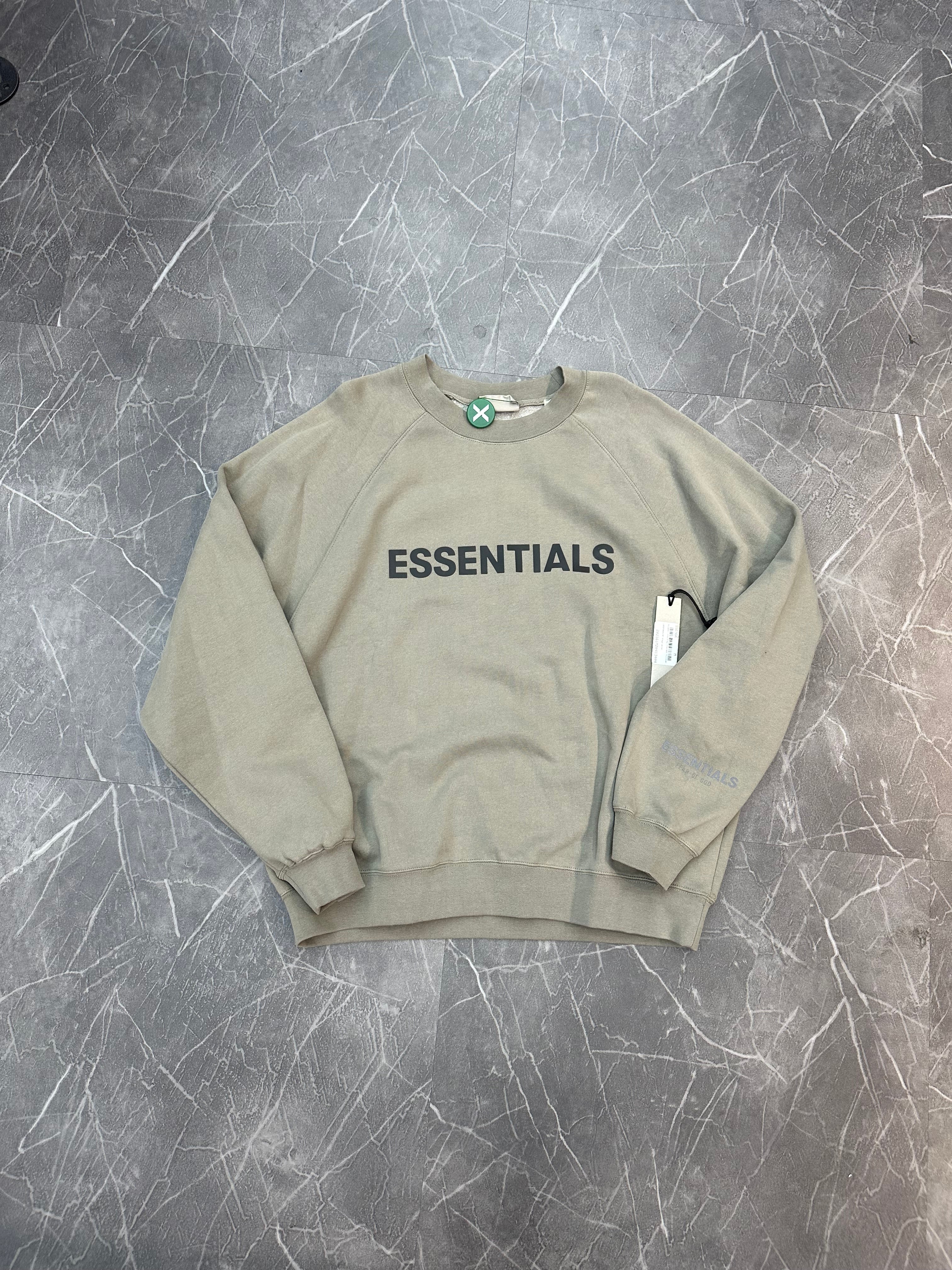 Essentials “Cement” Crewneck