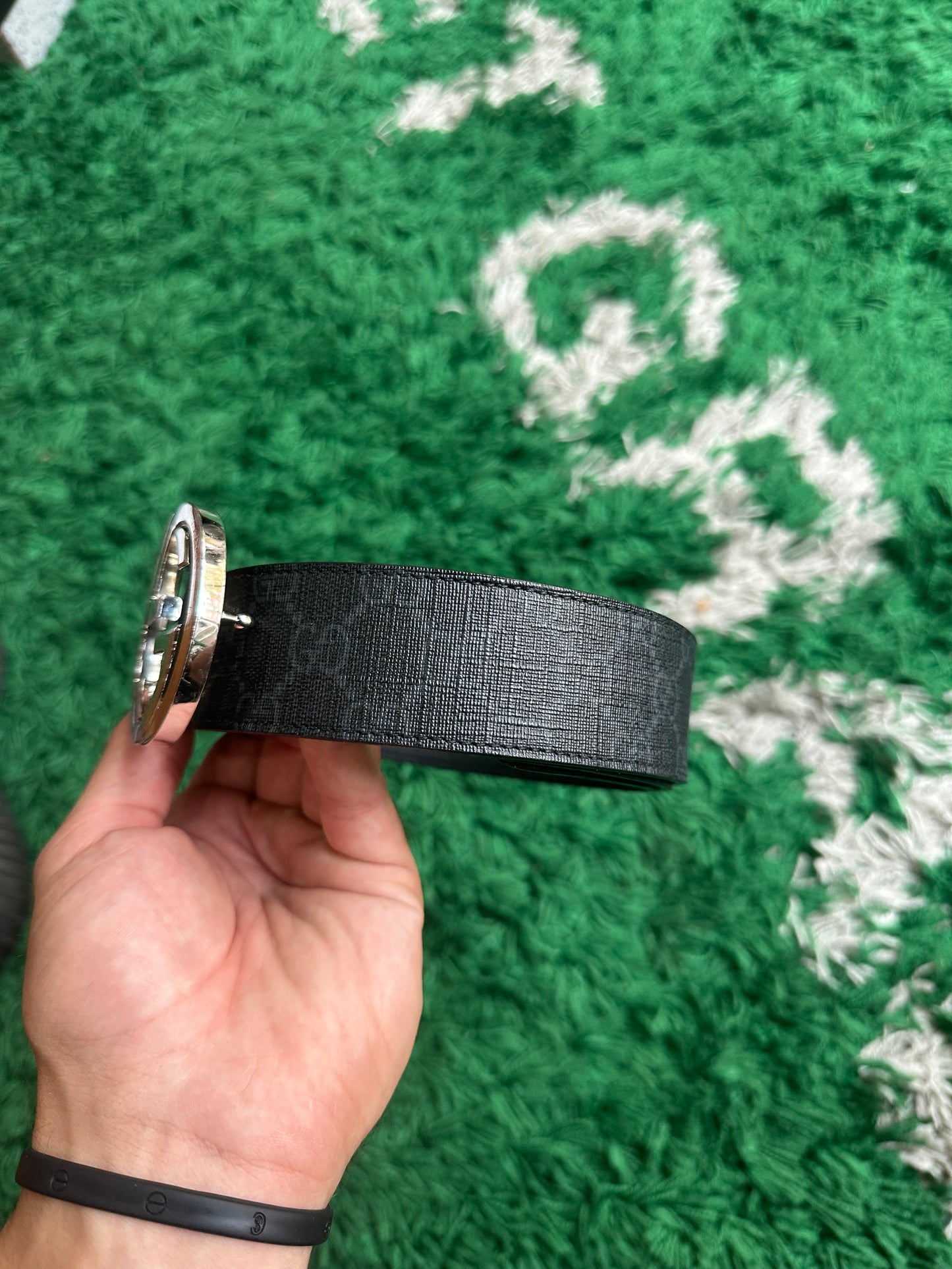 Gucci Belt “Black Logo”