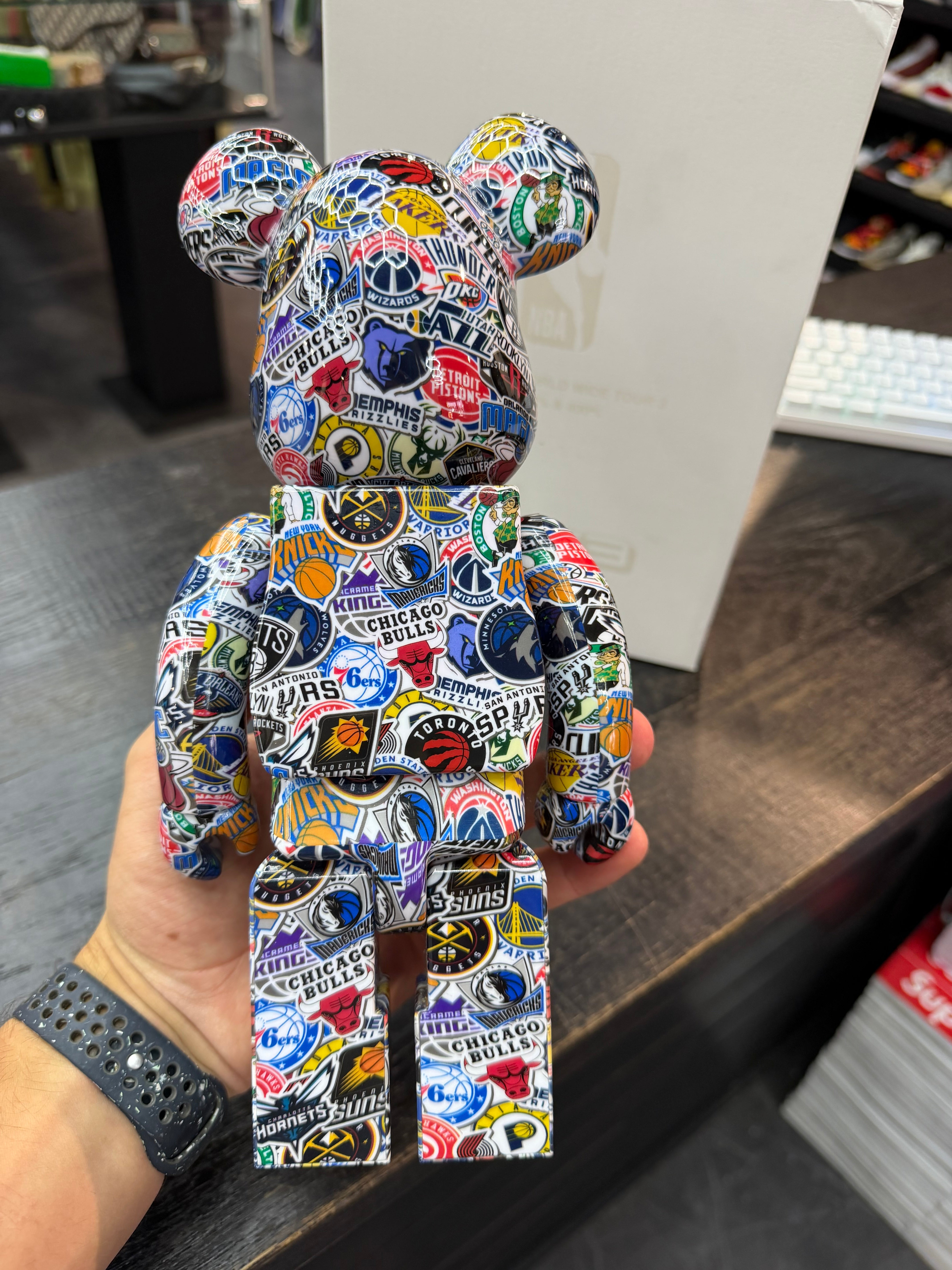 BearBrick 400% & 100% “NBA”